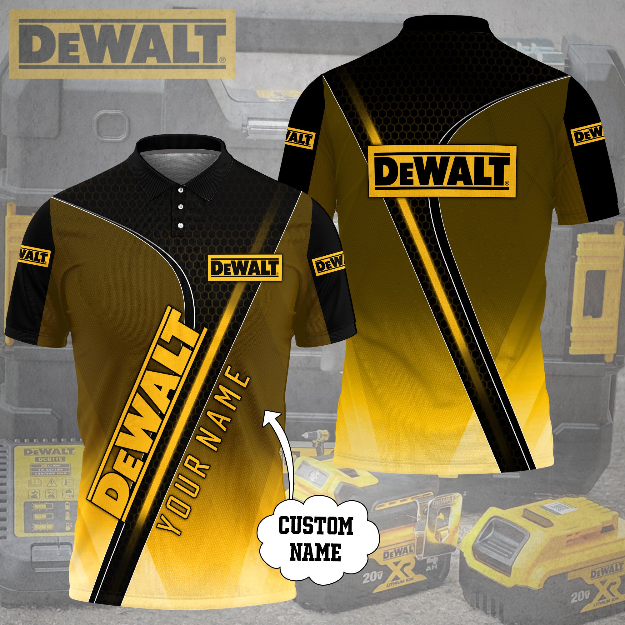 Custom Name DW 3D Apparels