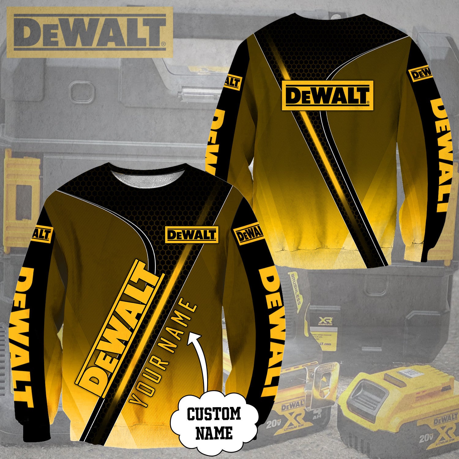 Custom Name DW 3D Apparels