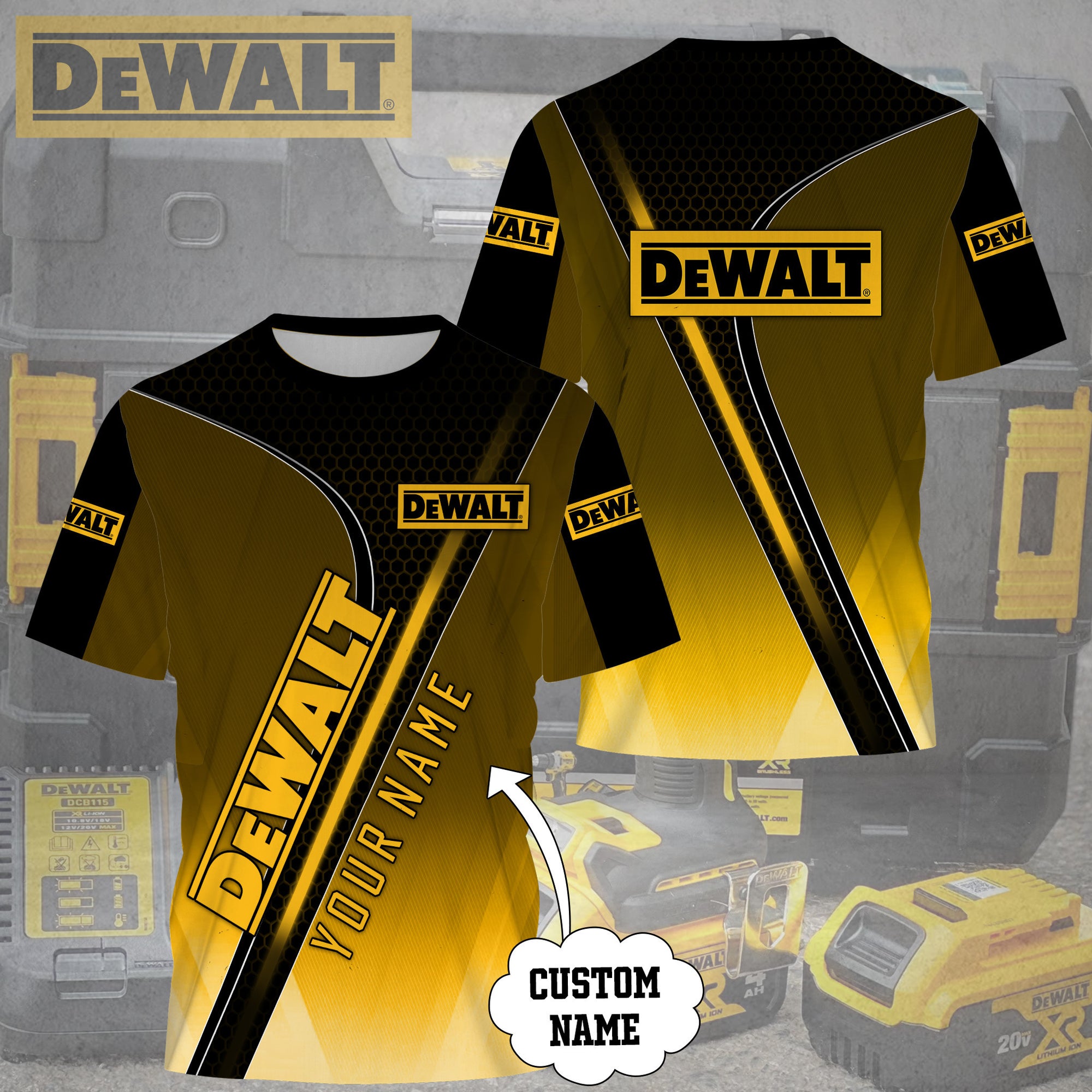 Custom Name DW 3D Apparels