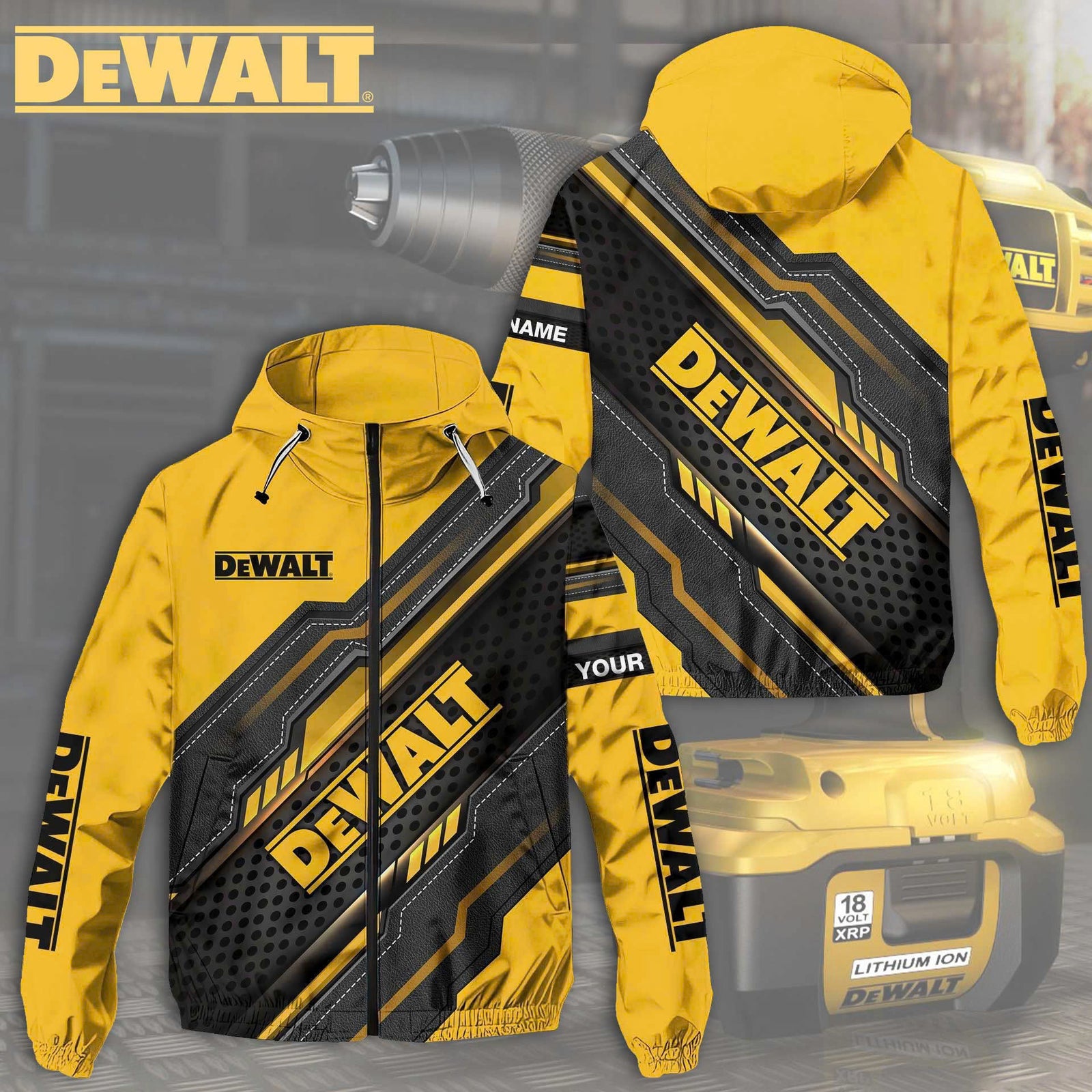 DW 3D Windbreaker Jacket CR091604 YVT0715