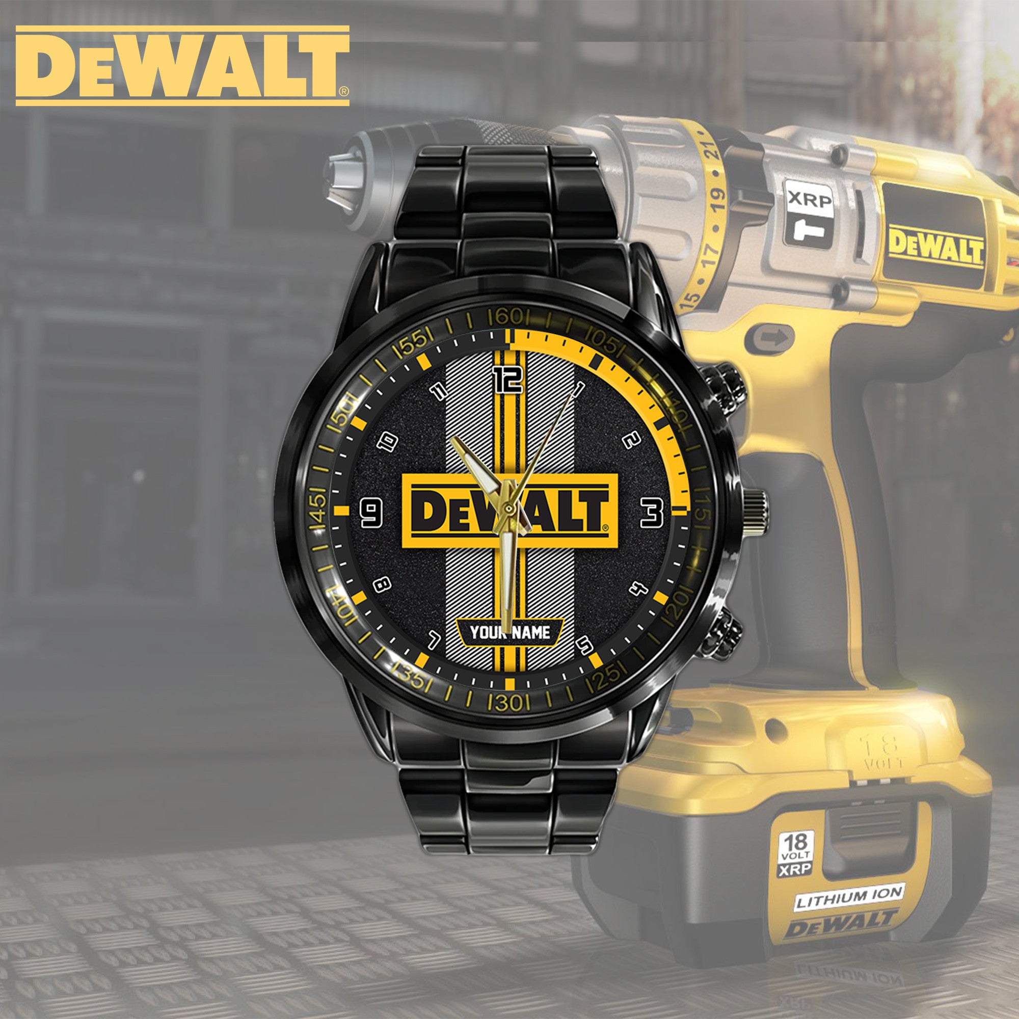 DW New Personalized Black Hand Watch for fan-Limited Edition YVT0487