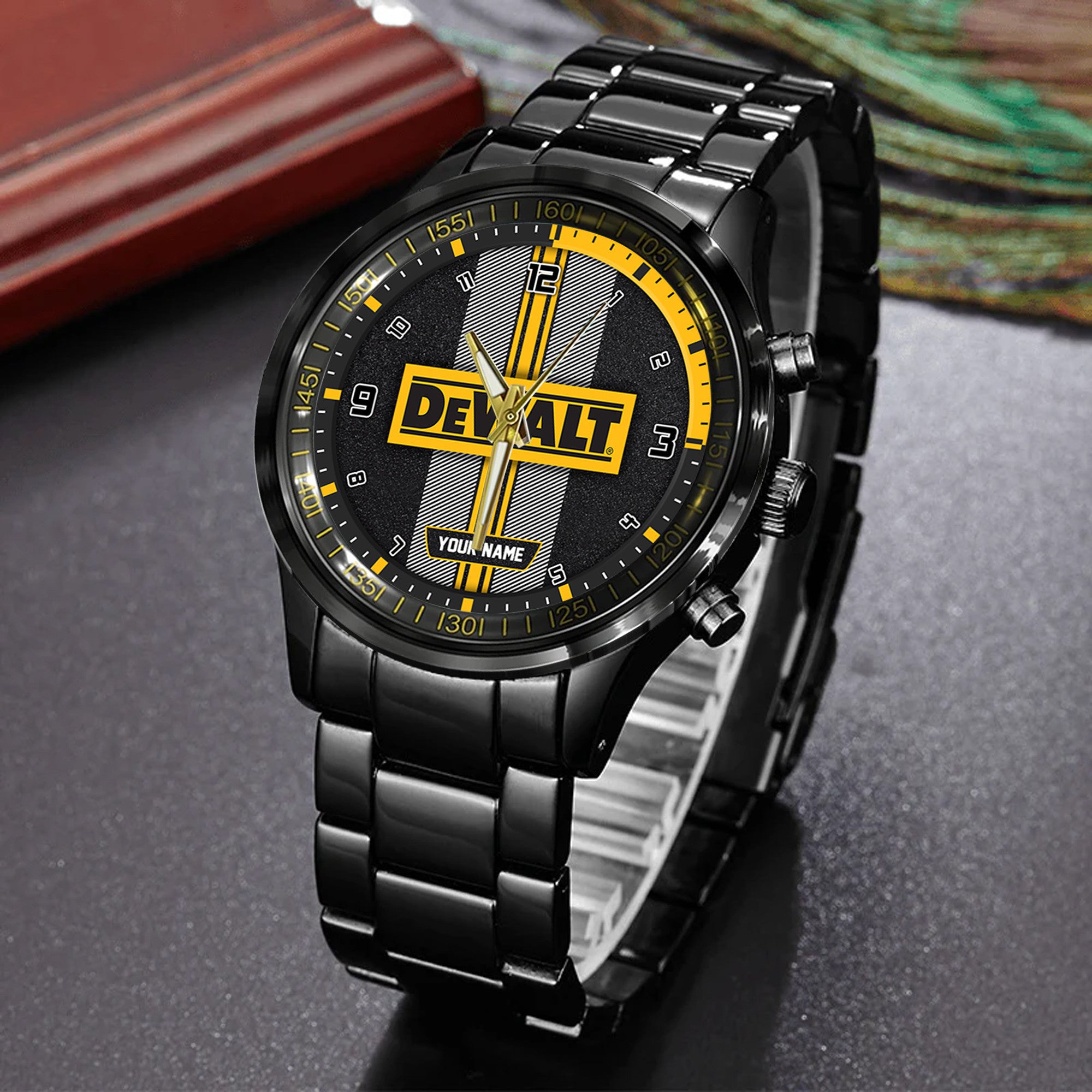 DW New Personalized Black Hand Watch for fan-Limited Edition YVT0487