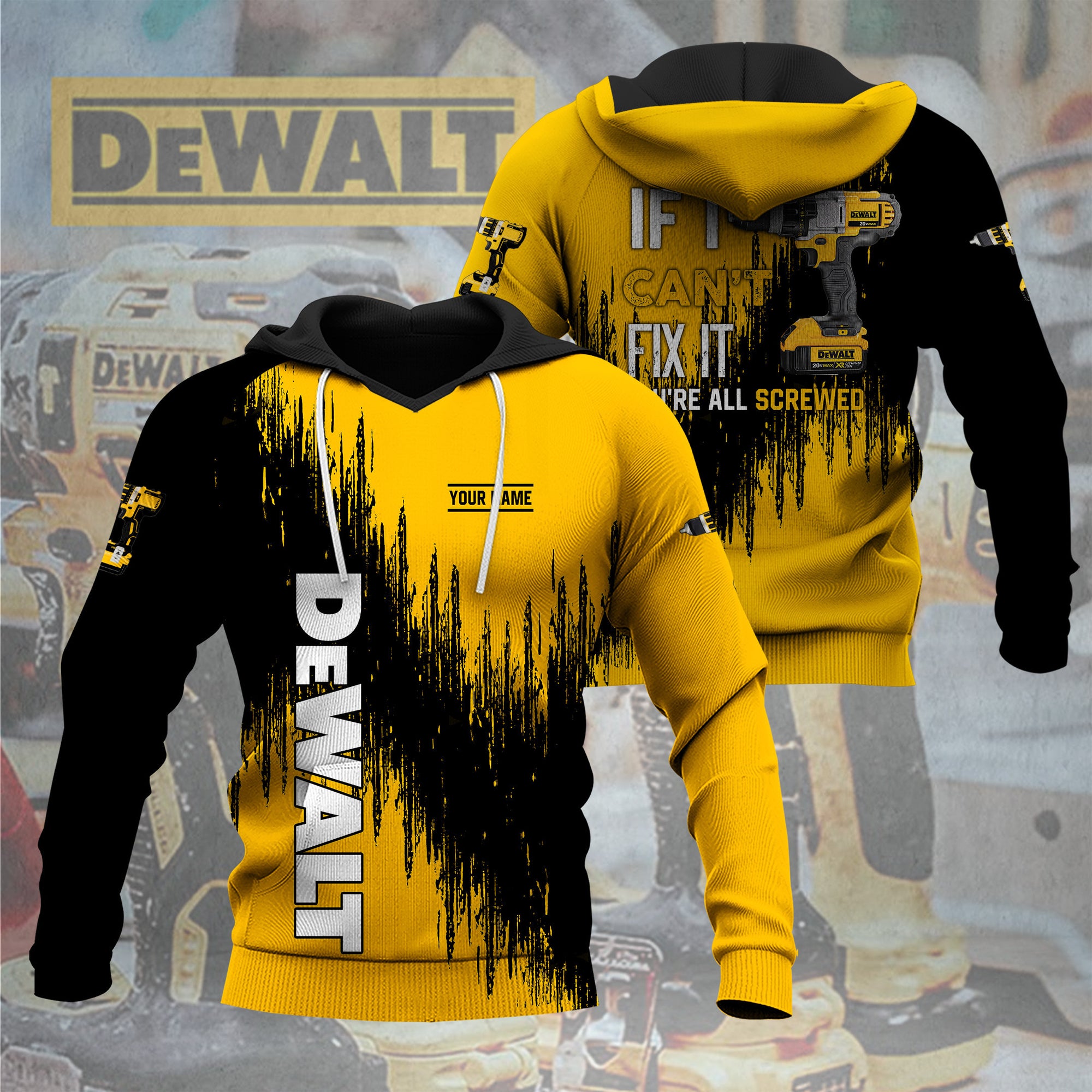 Custom Name DW 3D Apparels QUY4088