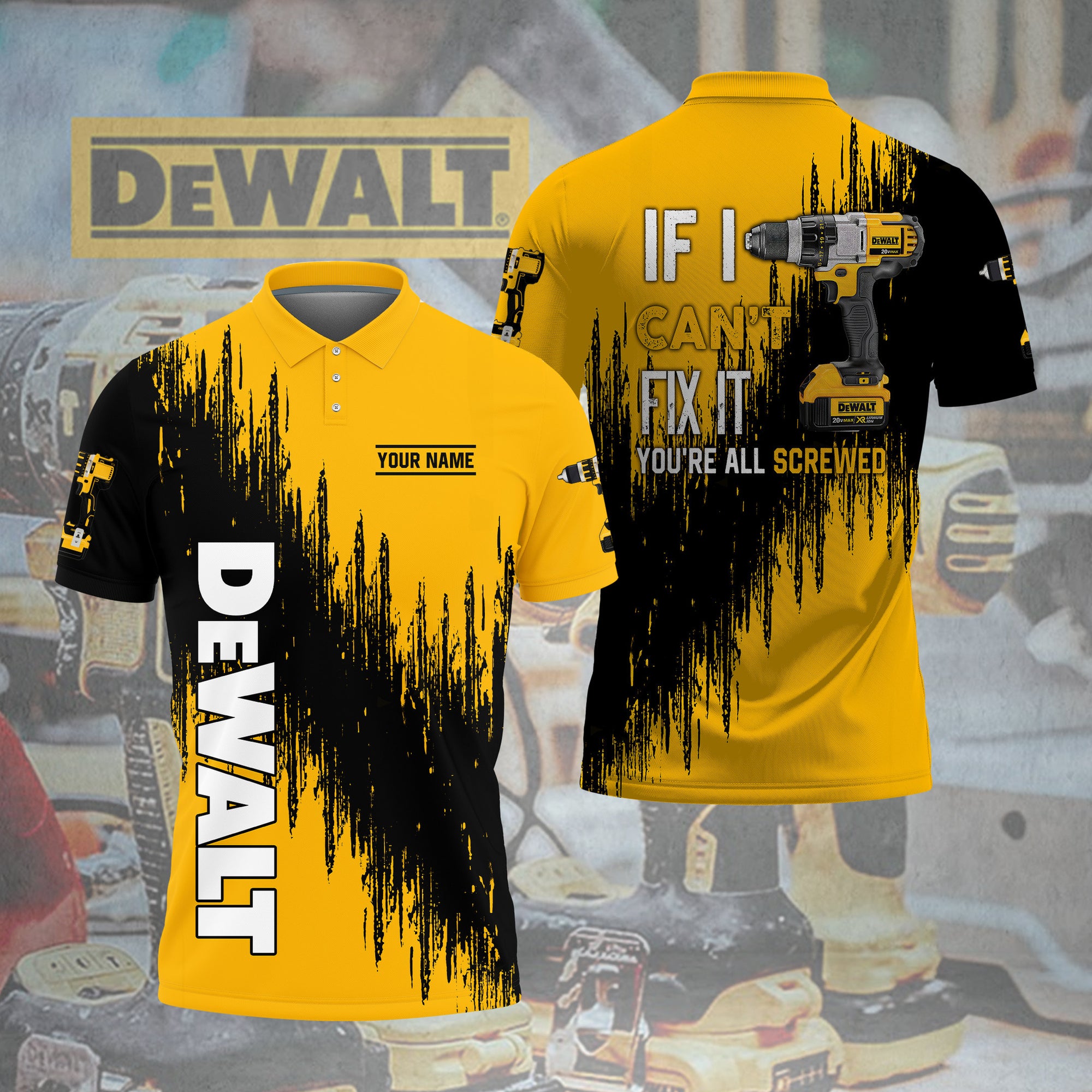 Custom Name DW 3D Apparels QUY4088