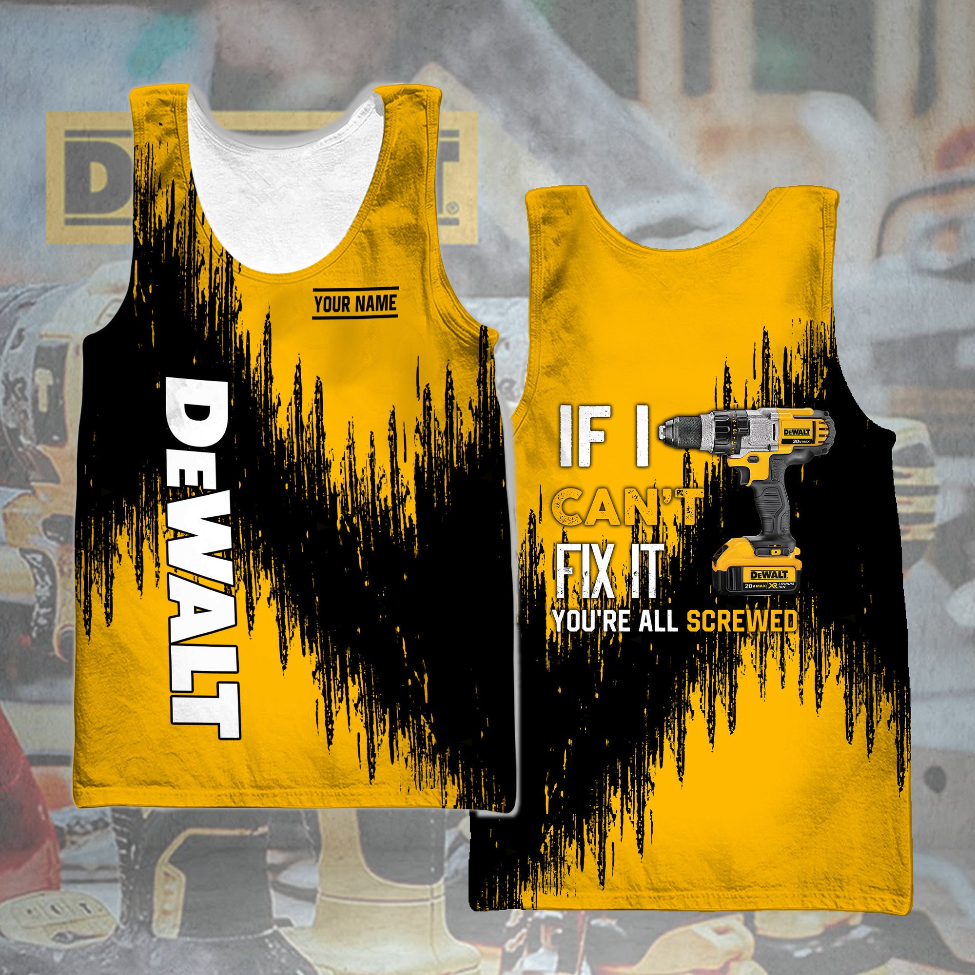 Custom Name DW 3D Apparels QUY4088