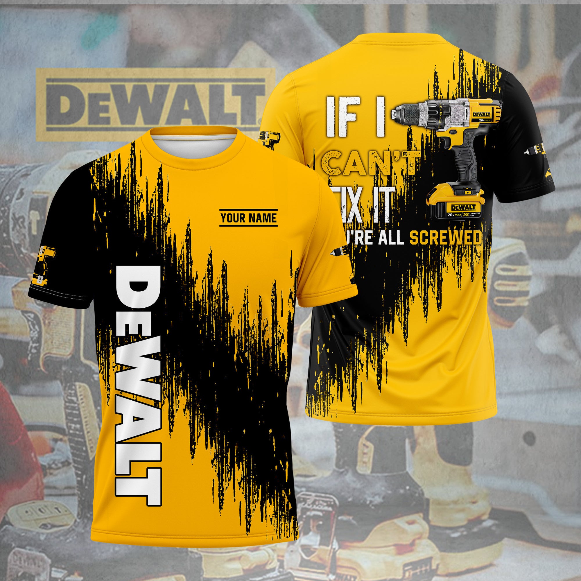 Custom Name DW 3D Apparels QUY4088