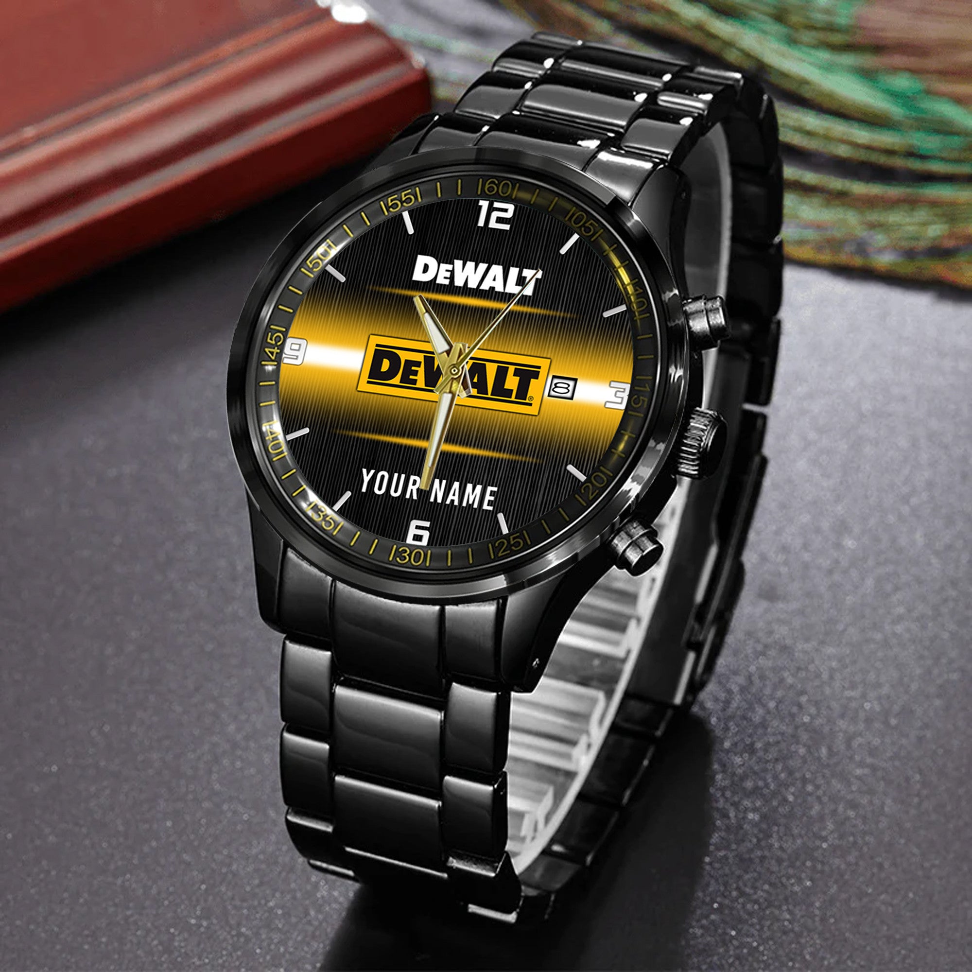 DW New Personalized Black Hand Watch for fan-Limited Edition YVT0488