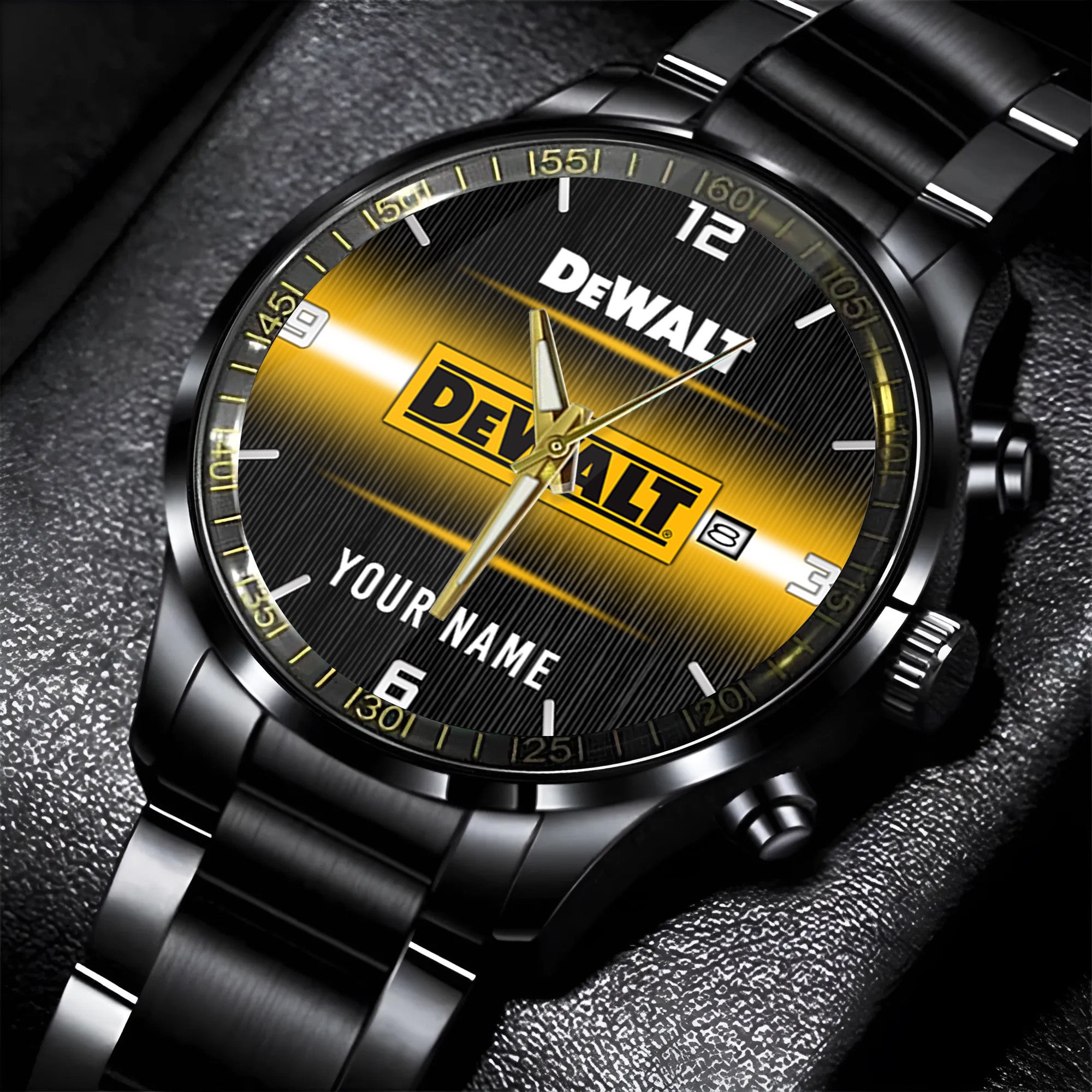 DW New Personalized Black Hand Watch for fan-Limited Edition YVT0488