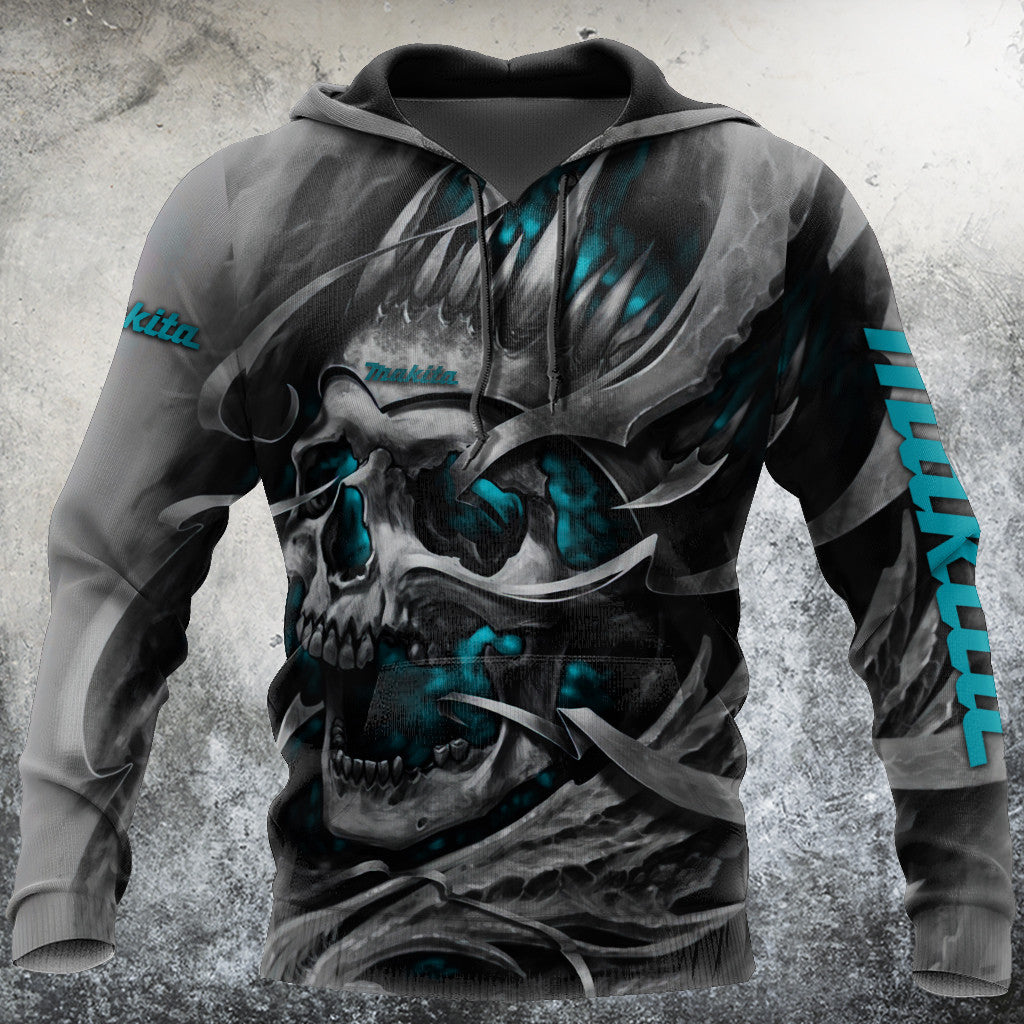 MKT Skull 3D Hoodie