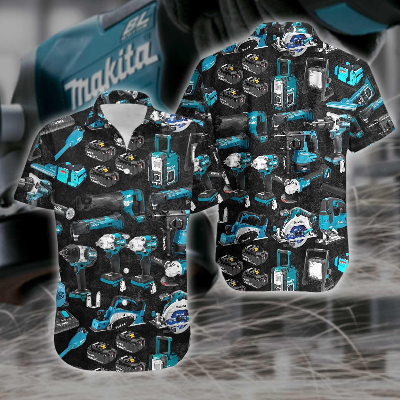 Beautiful Tool Hawaiian Short Sleeve Shirt HH28MKT