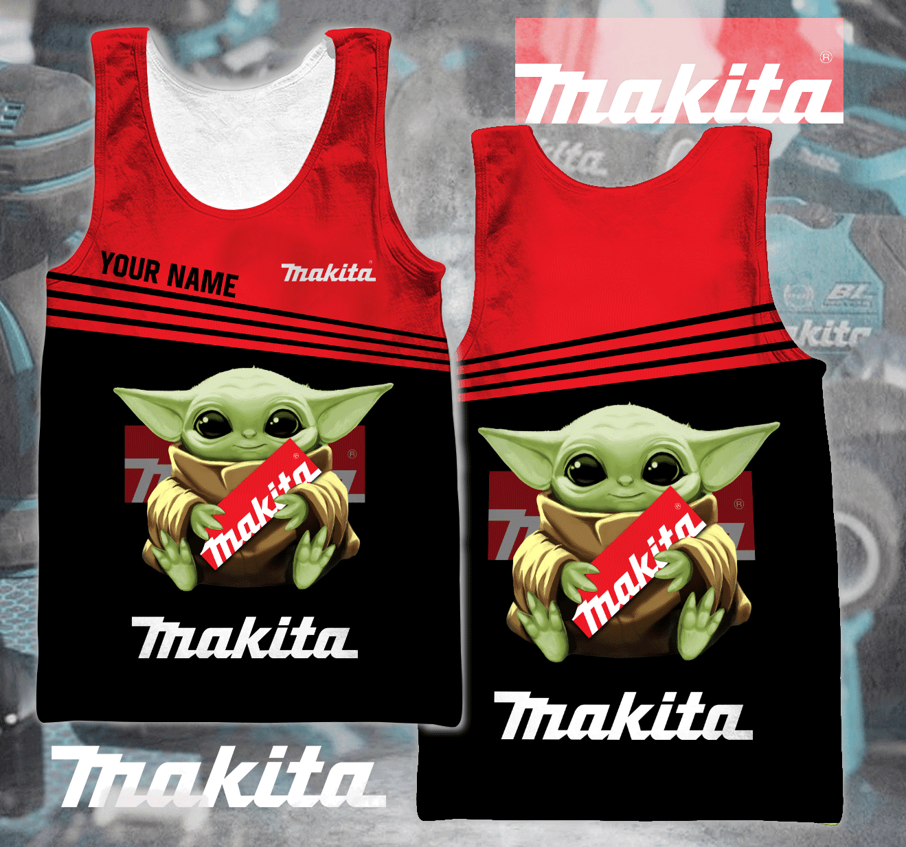 Baby Yoda Hold MKT 3D Apparels