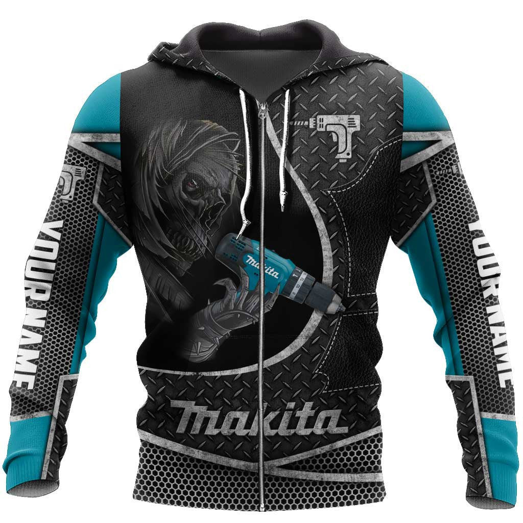 MKT Personalized Name Art Death Heavy Equipment Machine Clothes 3D Printing NTH154
