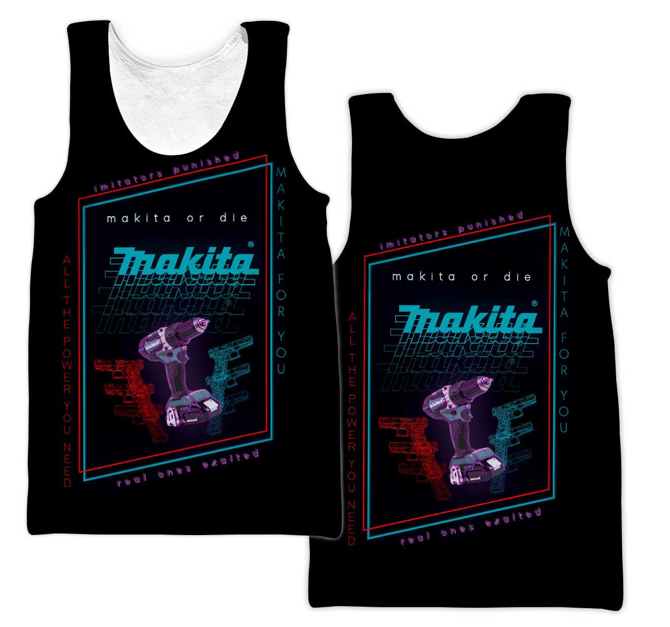 Beautiful Tools 3D All Over Printed Clothes NTH1