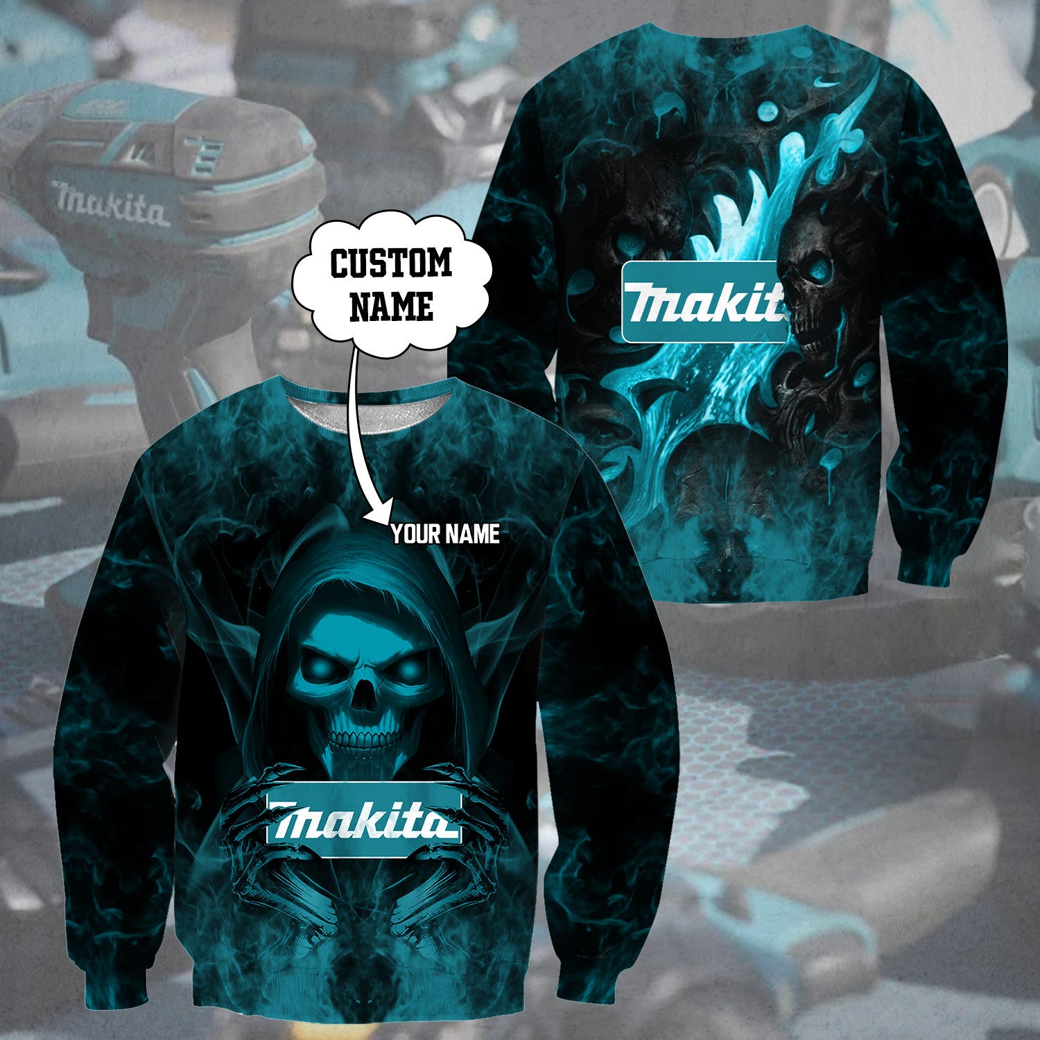 MKT Skull 3D Apparels TH3339