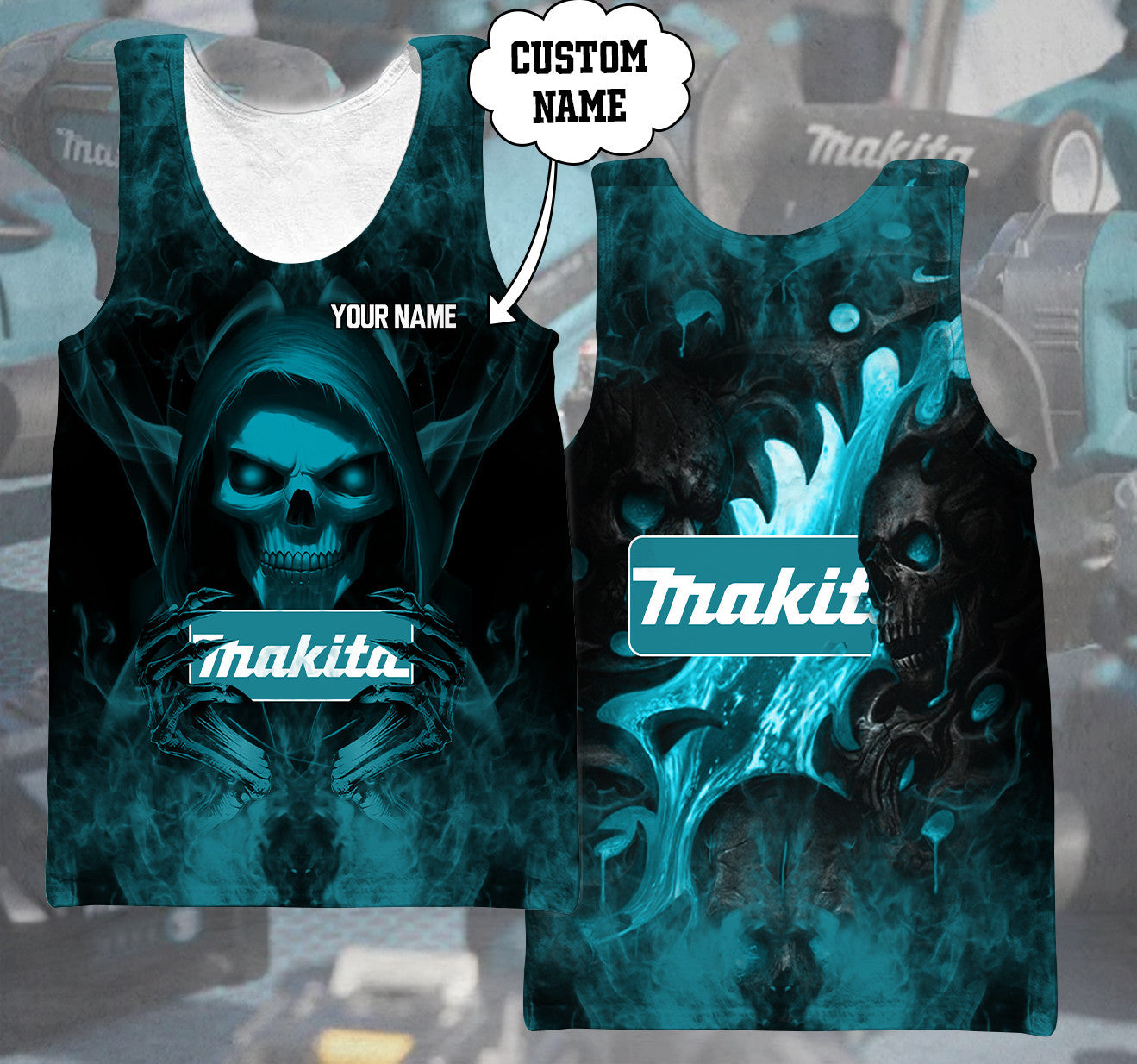 MKT Skull 3D Apparels TH3339