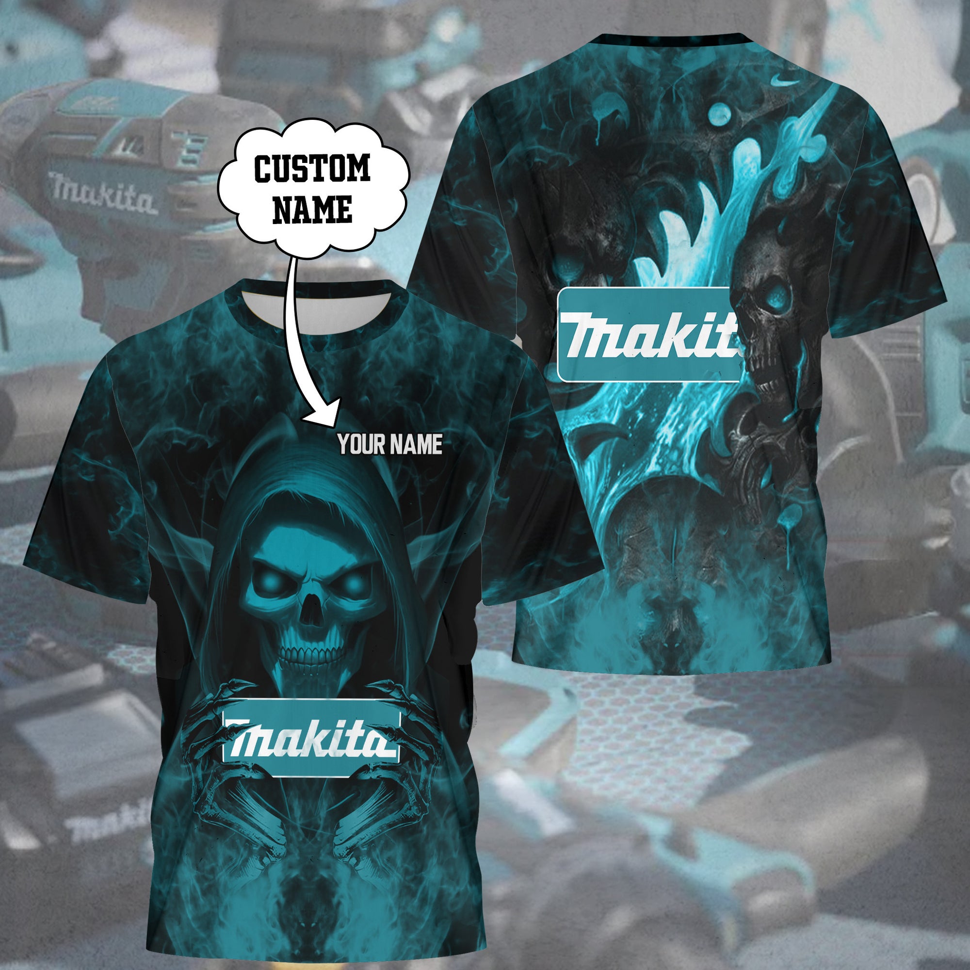MKT Skull 3D Apparels TH3339