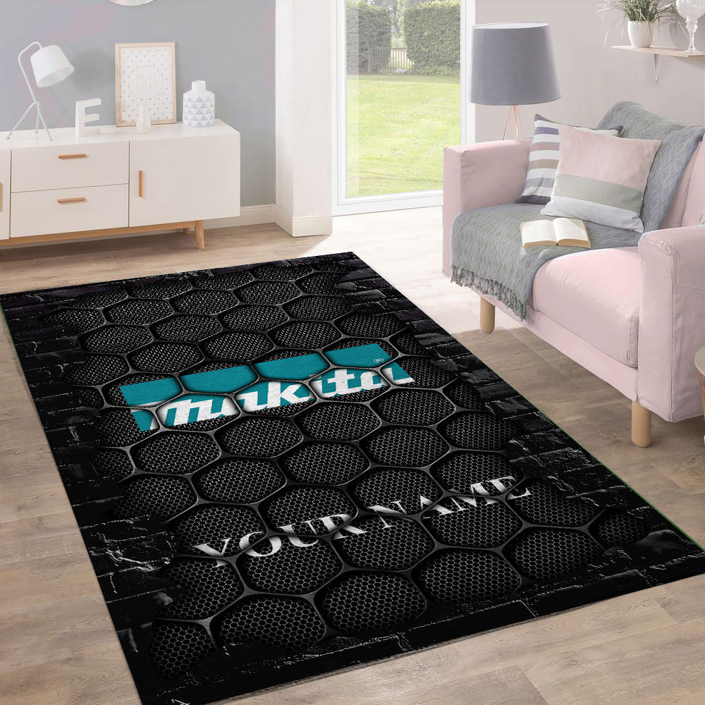 MKT Custom Name Rectangular Rug YVT0402