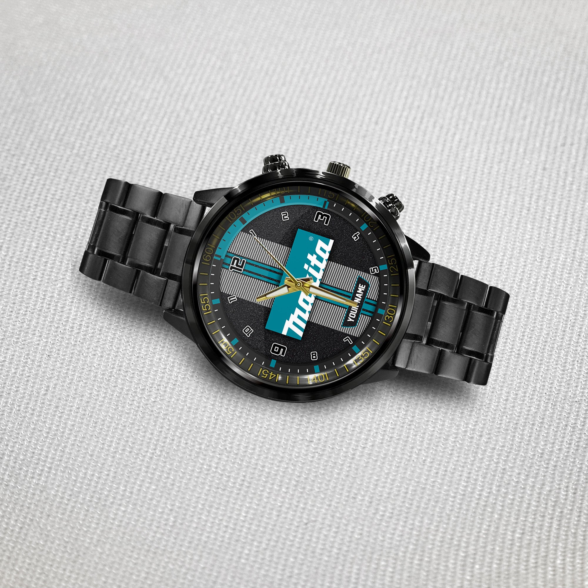 MKT New Personalized Black Hand Watch for fan-Limited Edition YVT0487