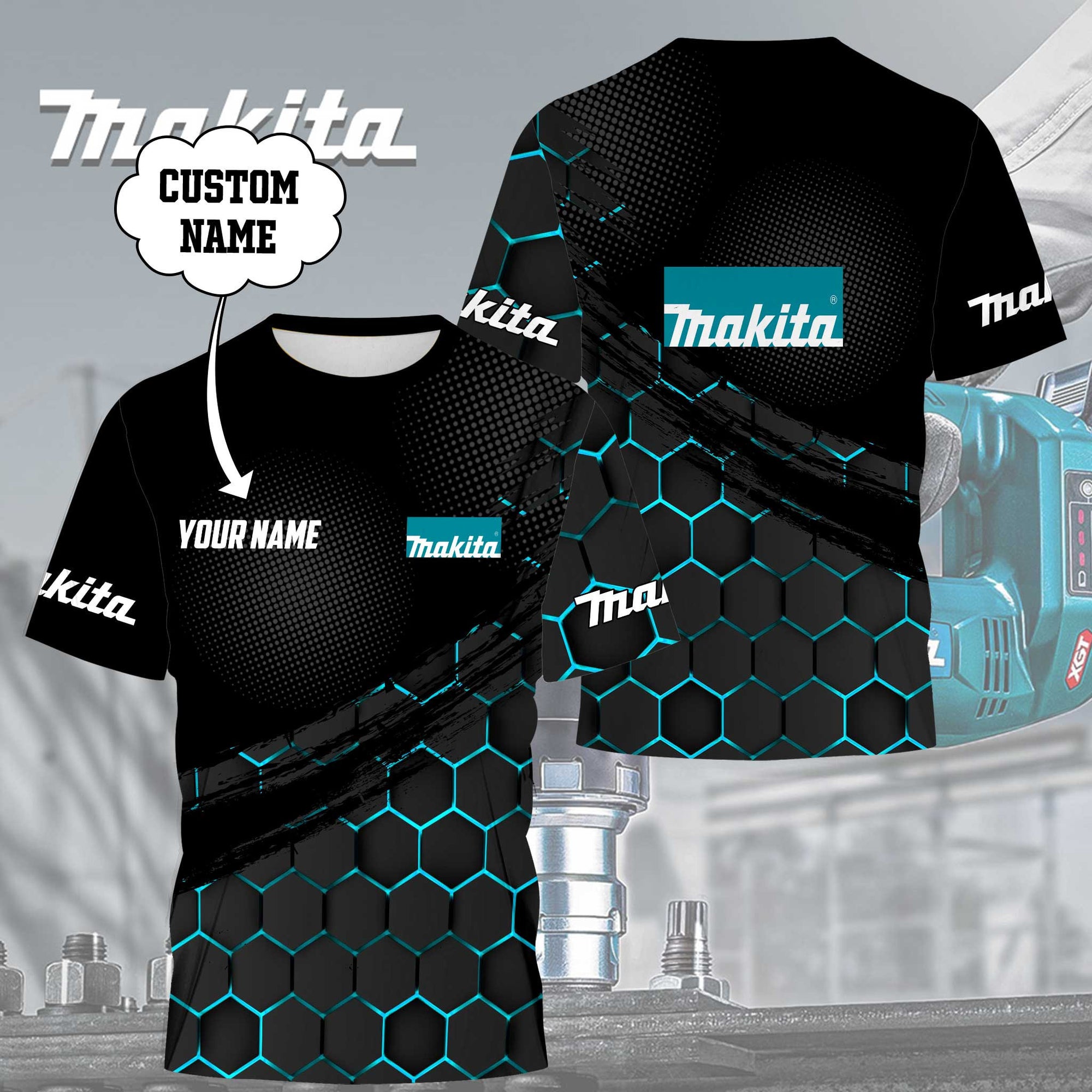 Custom Name MKT 3D Apparels YVT0660