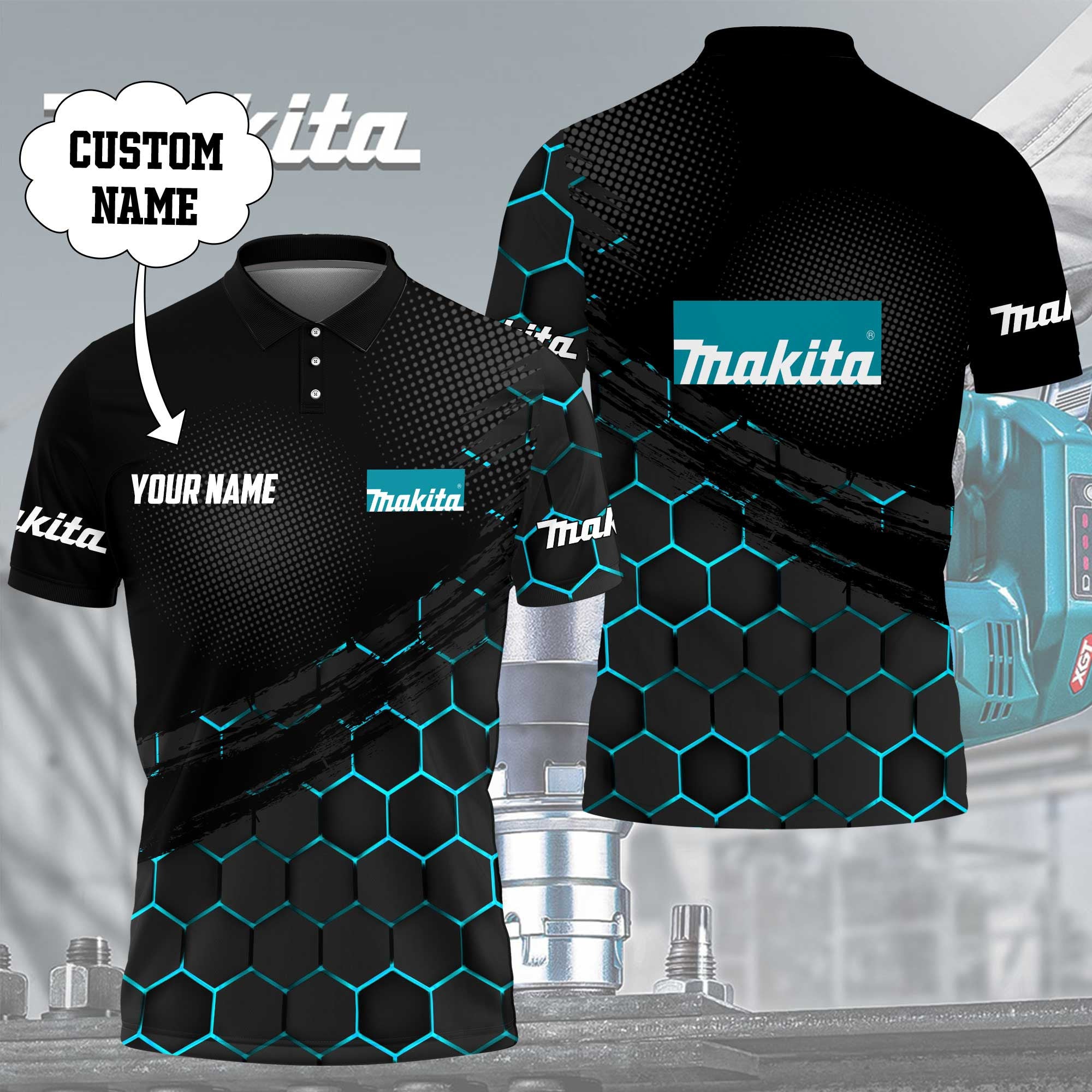 Custom Name MKT 3D Apparels YVT0660