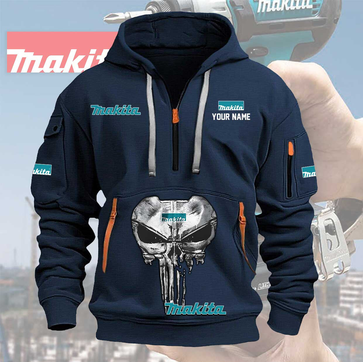 MKT New Personalized Quarter Zip Hoodie For fan - Limited Edition YVT0301