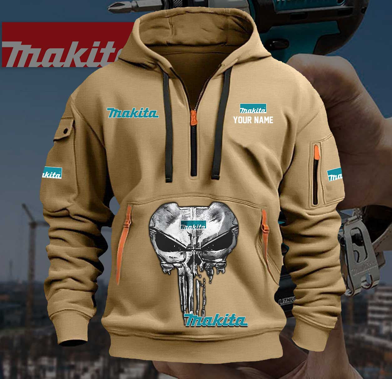 MKT New Personalized Quarter Zip Hoodie For fan - Limited Edition YVT0301