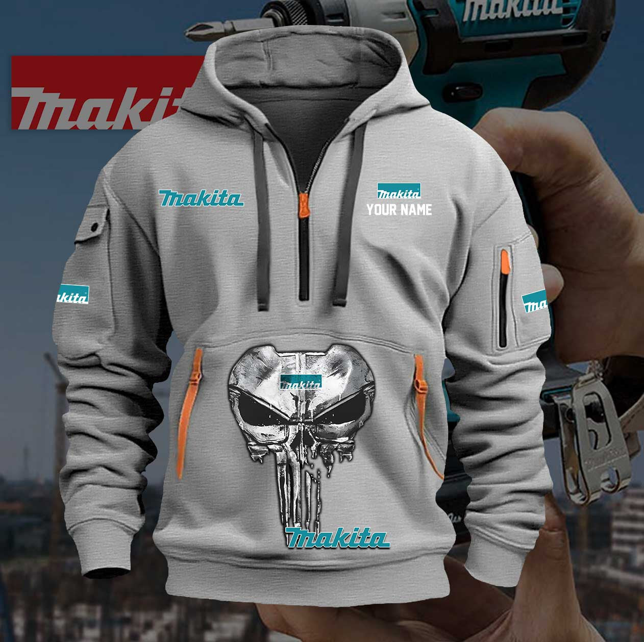 MKT New Personalized Quarter Zip Hoodie For fan - Limited Edition YVT0301