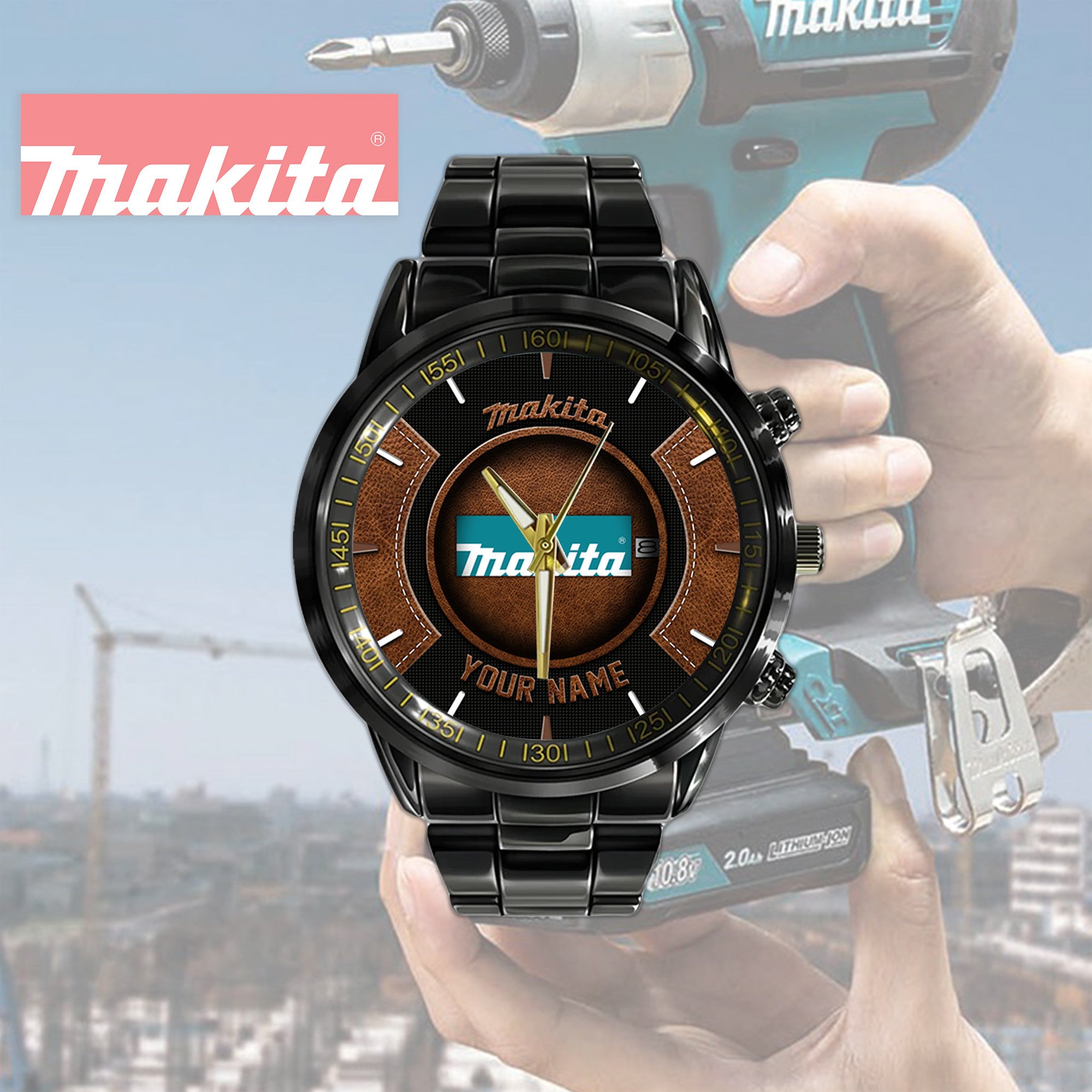 MKT New Personalized Black Hand Watch for fan-Limited Edition YVT0423