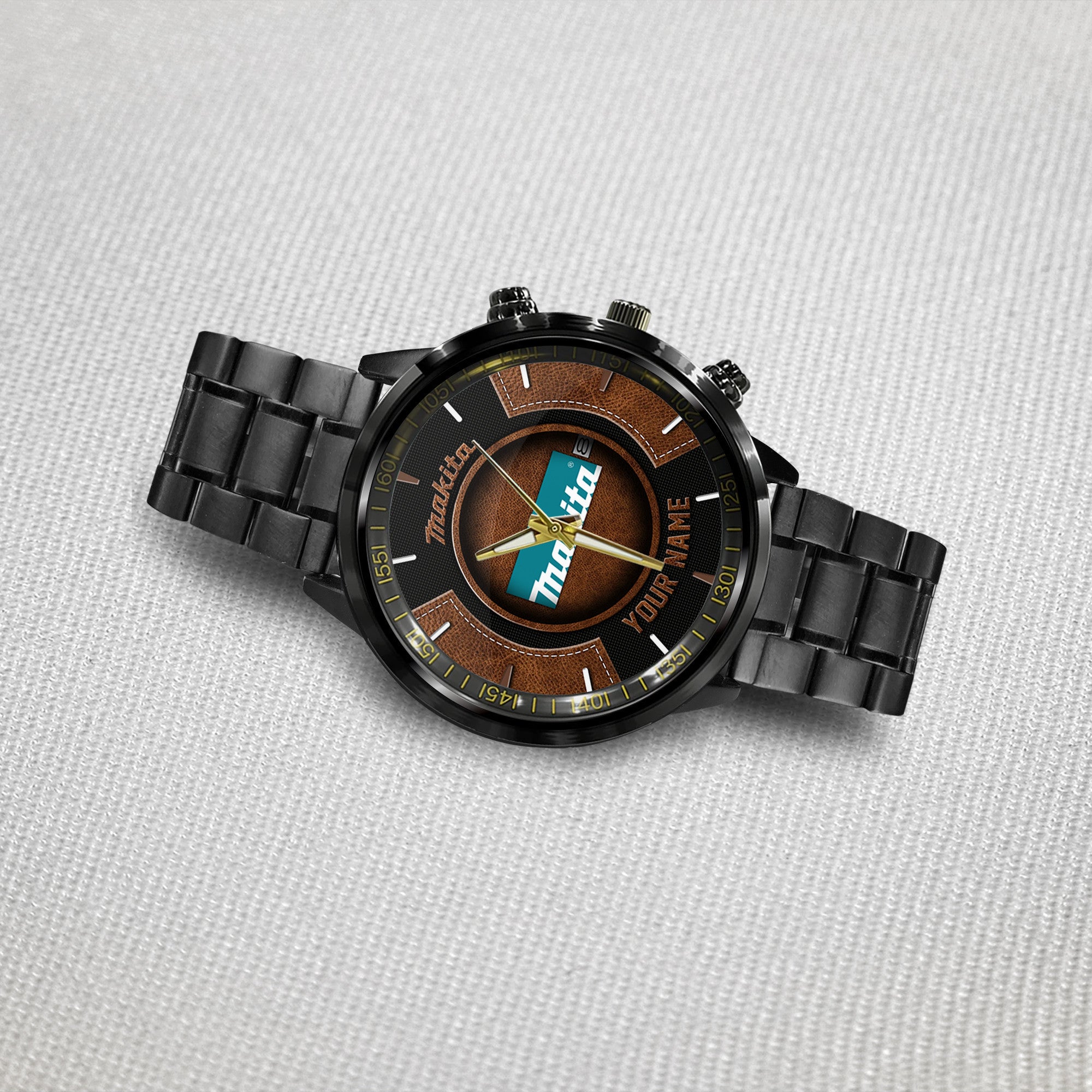 MKT New Personalized Black Hand Watch for fan-Limited Edition YVT0423