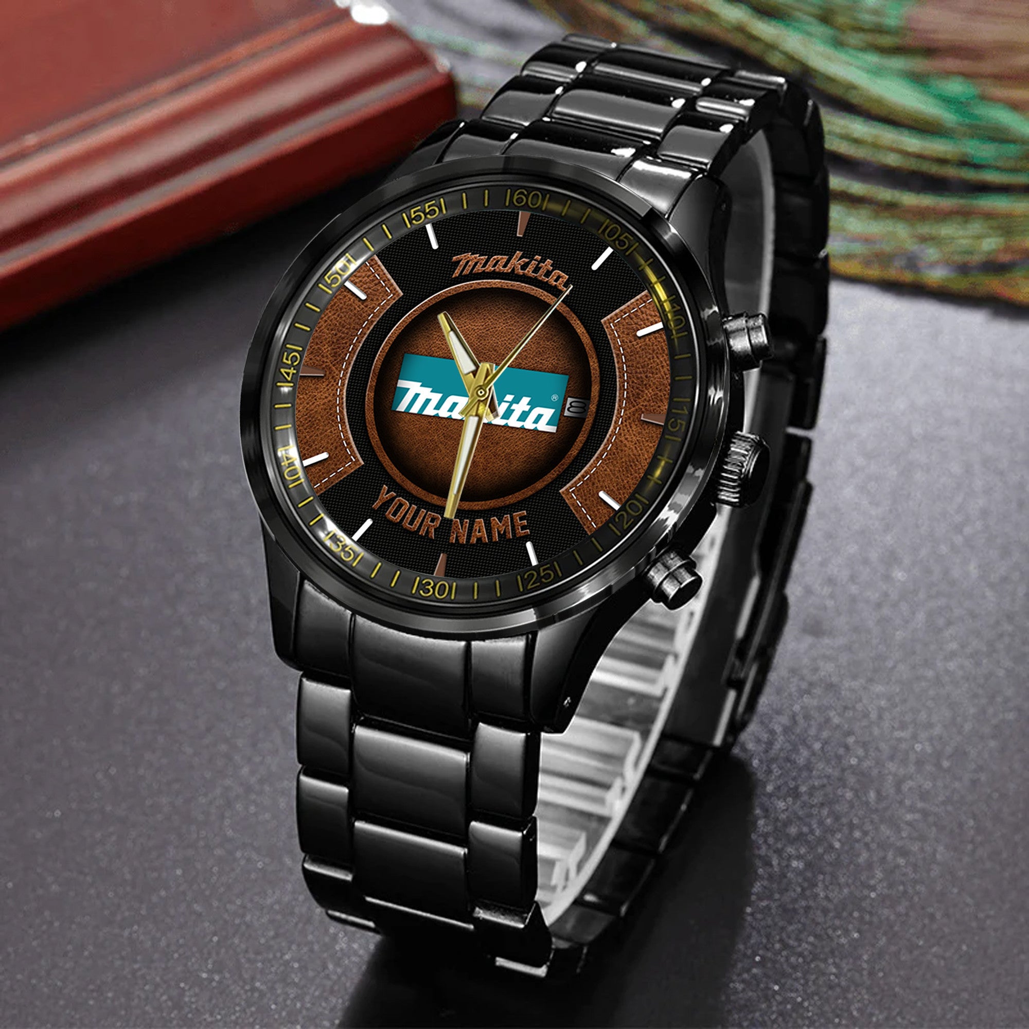 MKT New Personalized Black Hand Watch for fan-Limited Edition YVT0423