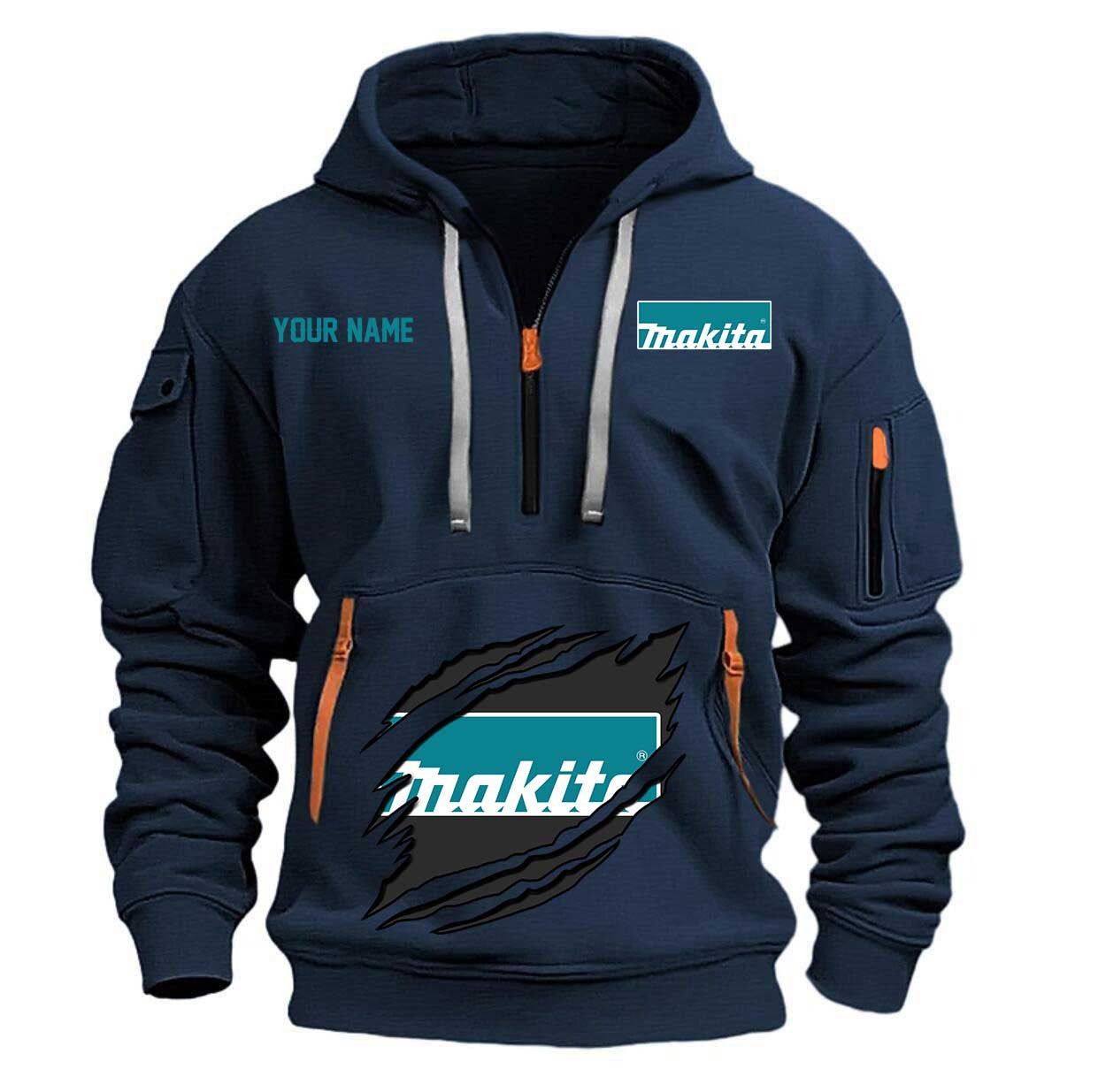 MKT New Personalized Quarter Zip Hoodie For fan - Limited Edition YVT0203