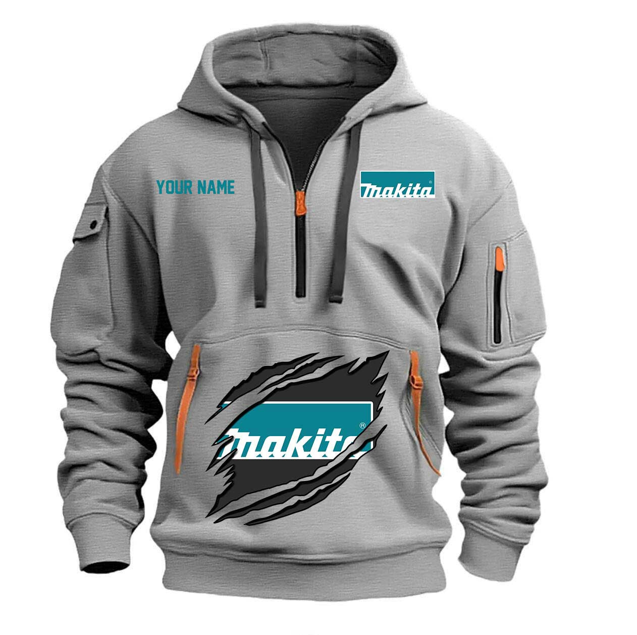 MKT New Personalized Quarter Zip Hoodie For fan - Limited Edition YVT0203