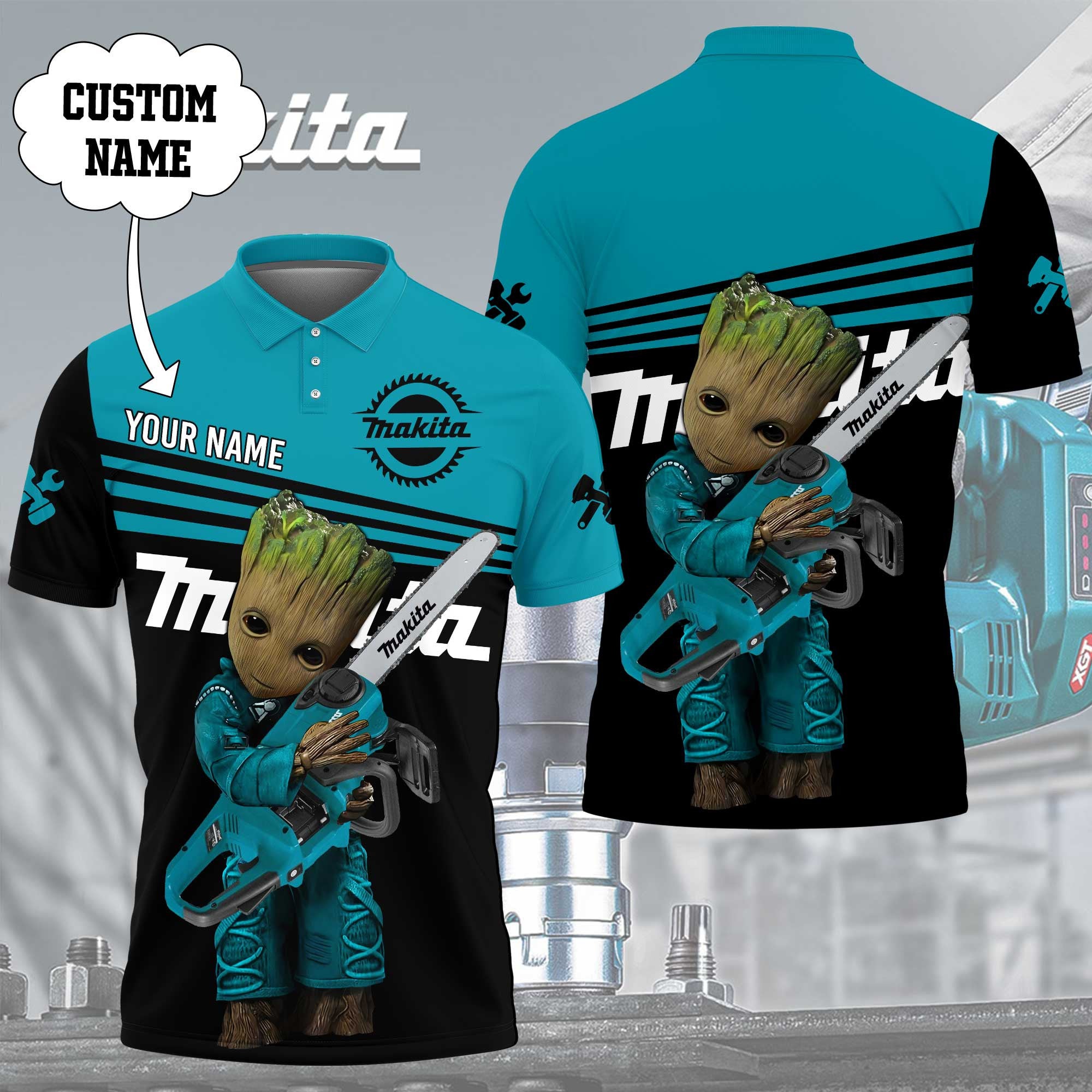 Custom Name MKT 3D Apparels YVT0641