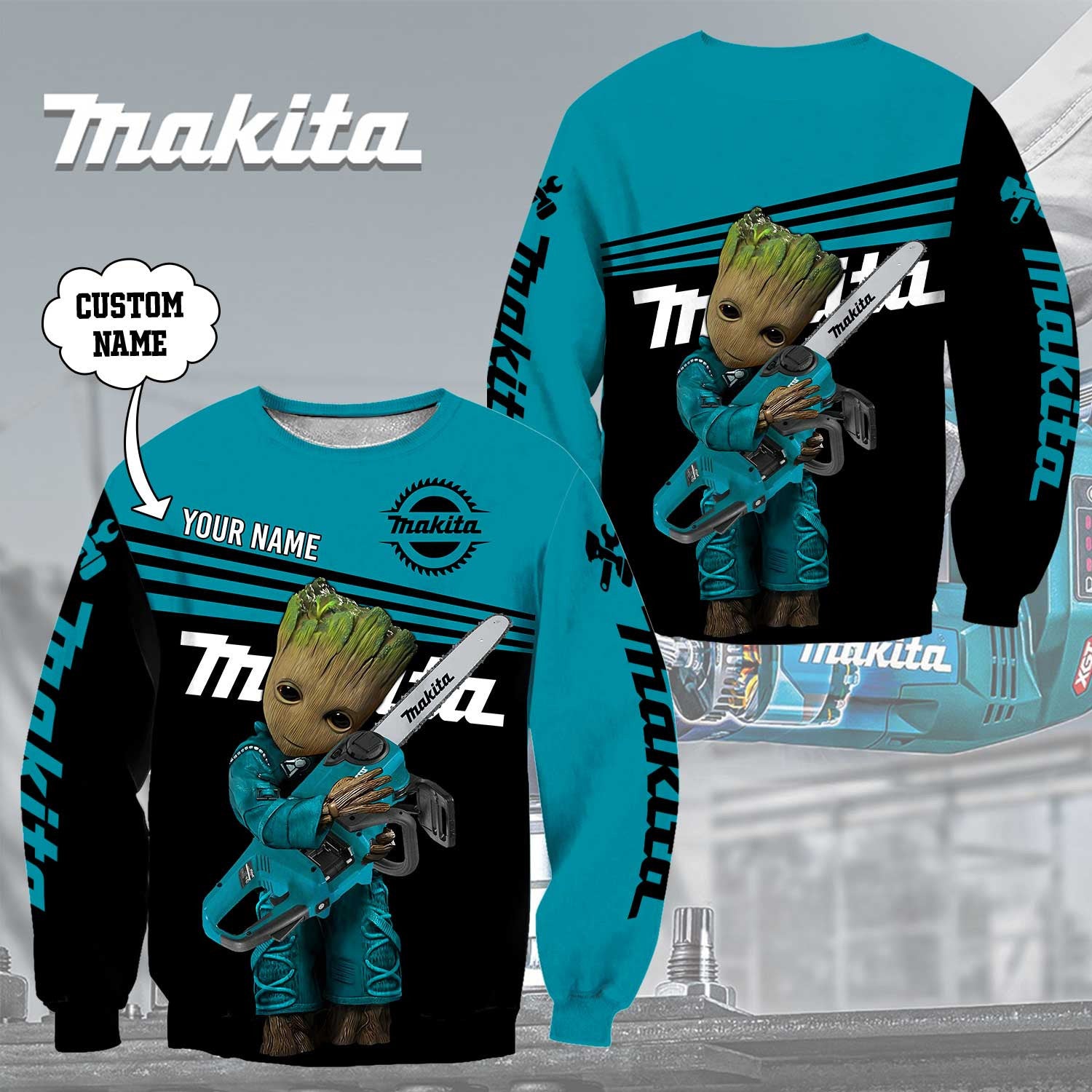 Custom Name MKT 3D Apparels YVT0641