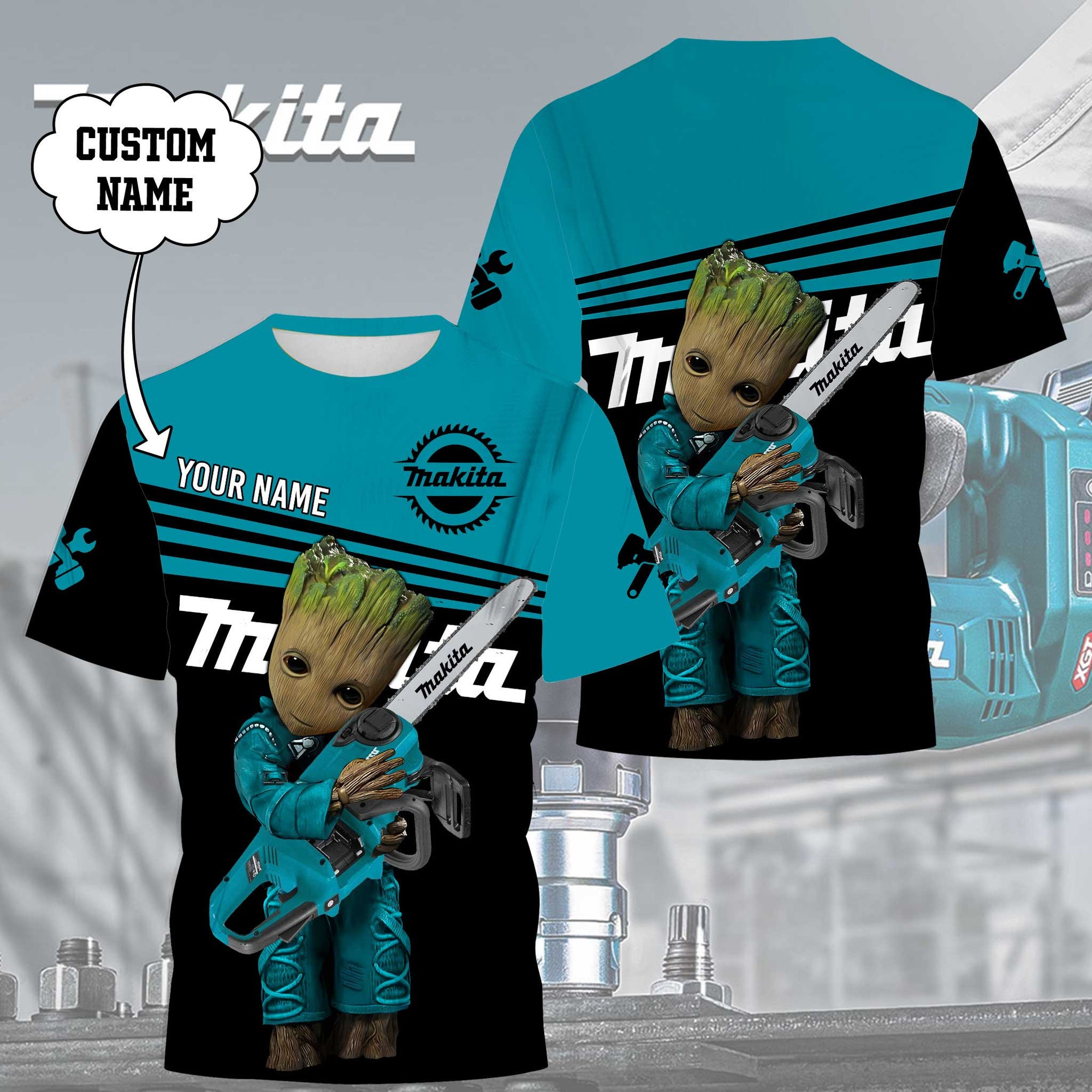 Custom Name MKT 3D Apparels YVT0641