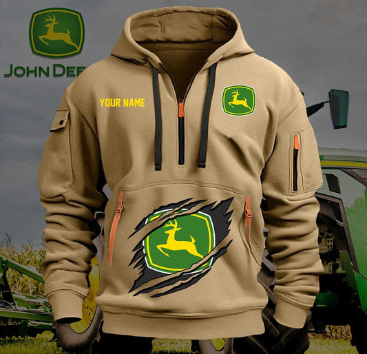 JD New Personalized Quarter Zip Hoodie For fan - Limited Edition YVT0203