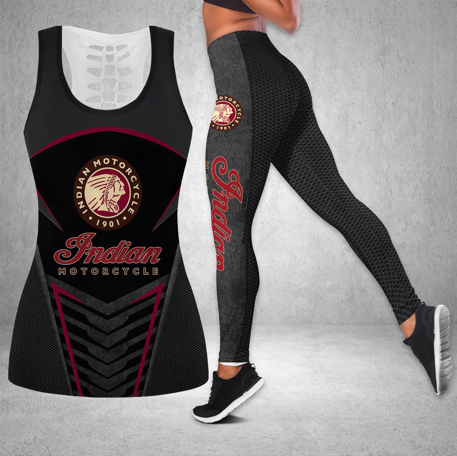IM HOLLOW TANK TOP & LEGGINGS QUY3258