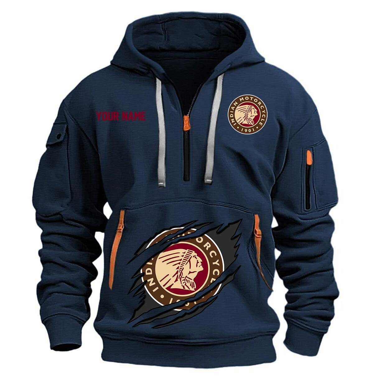 IM New Personalized Quarter Zip Hoodie For fan - Limited Edition YVT0203
