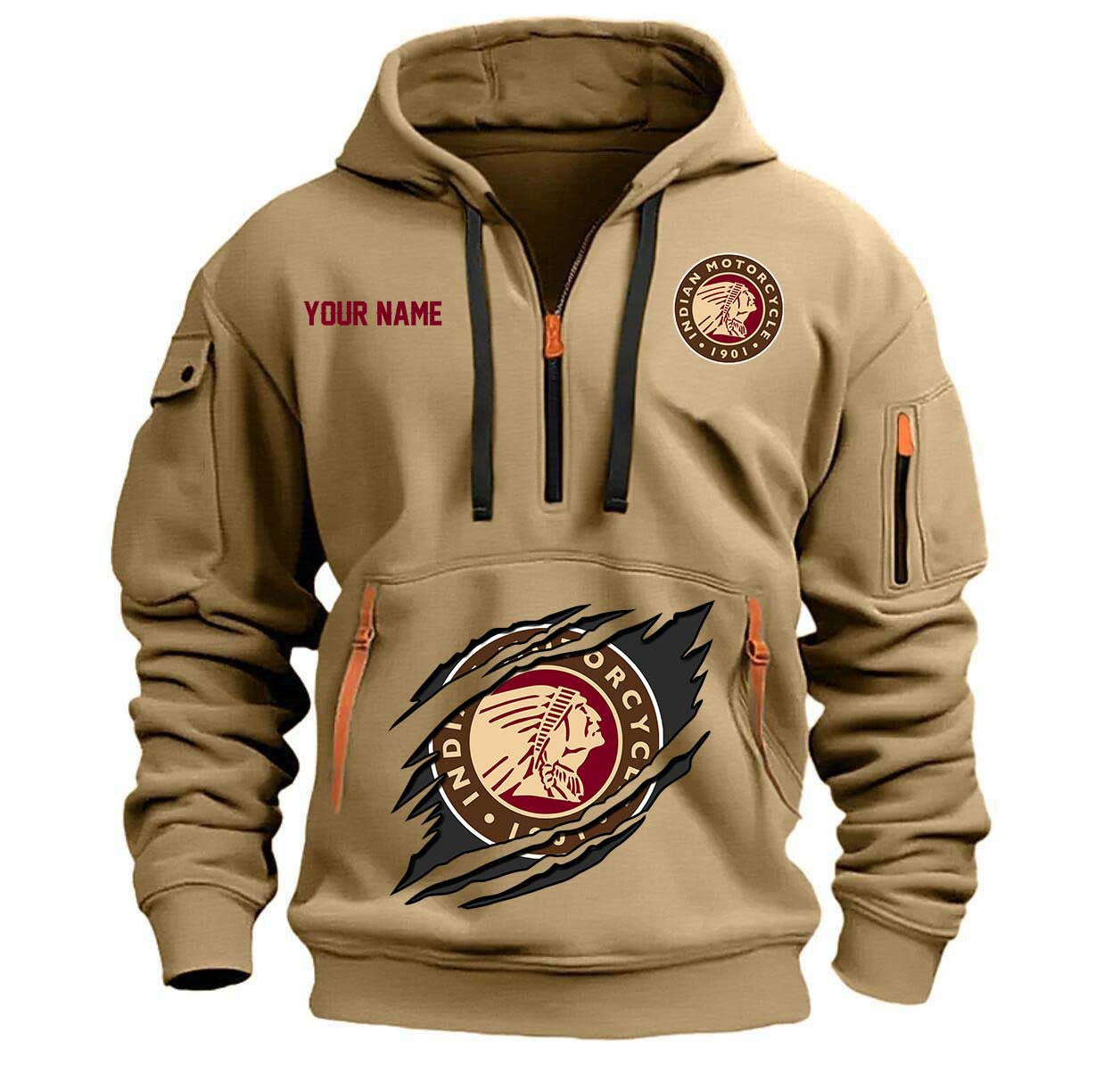 IM New Personalized Quarter Zip Hoodie For fan - Limited Edition YVT0203