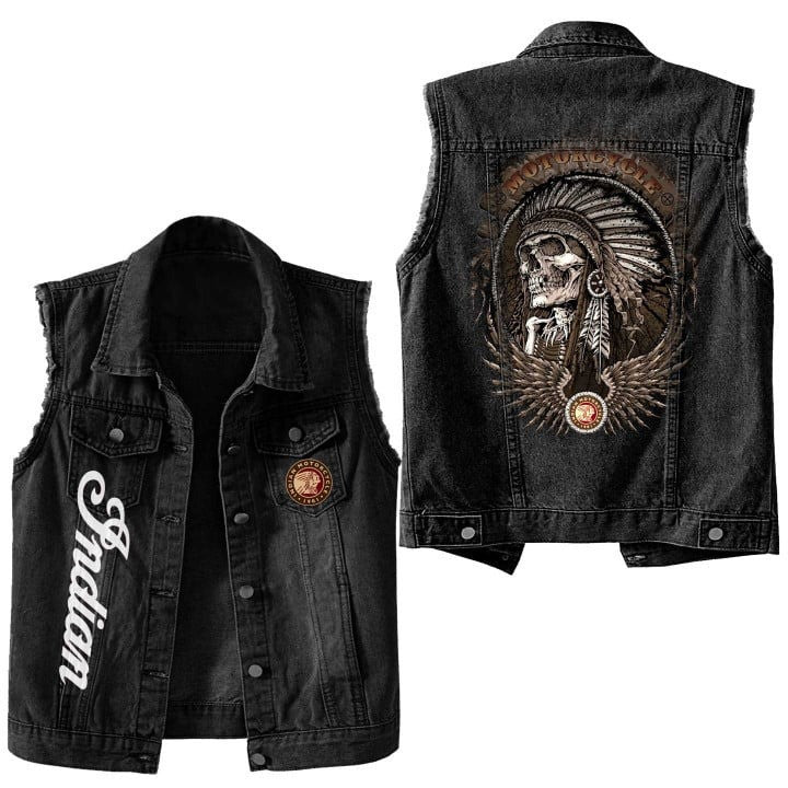 IM Sleeveless Denim Jacket