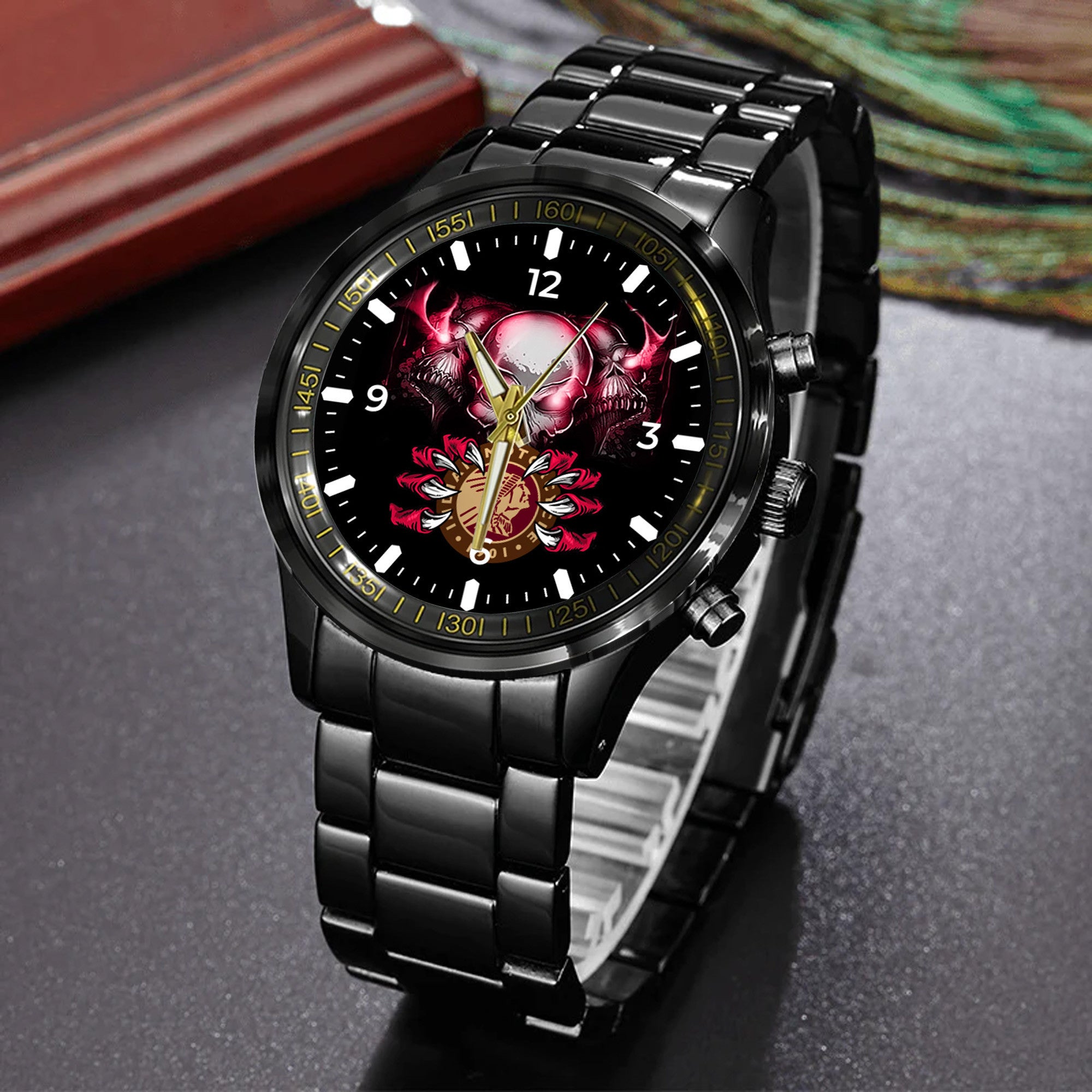 Personalized IM Black Hand Watch - Limited Edition QUY3495