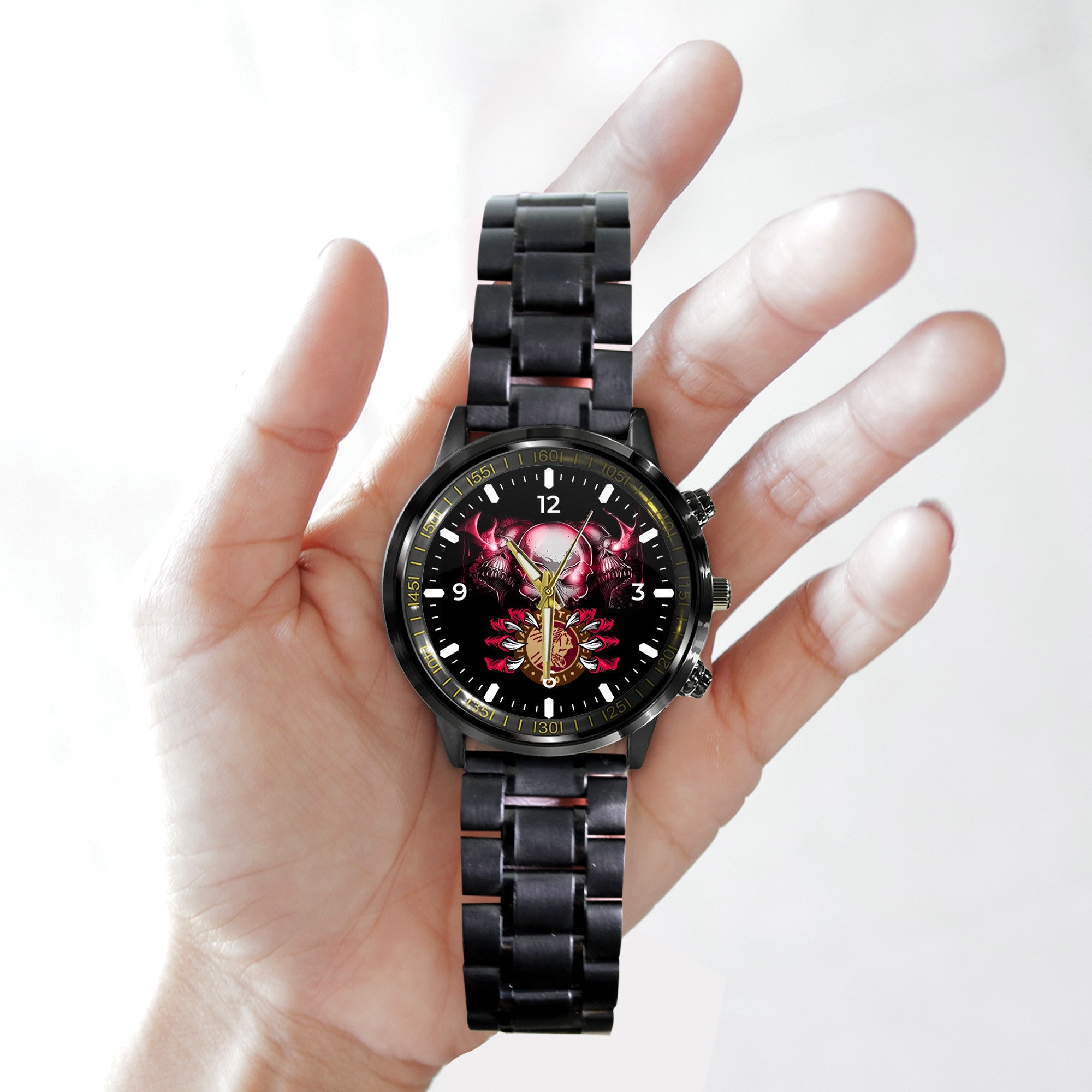 Personalized IM Black Hand Watch - Limited Edition QUY3495