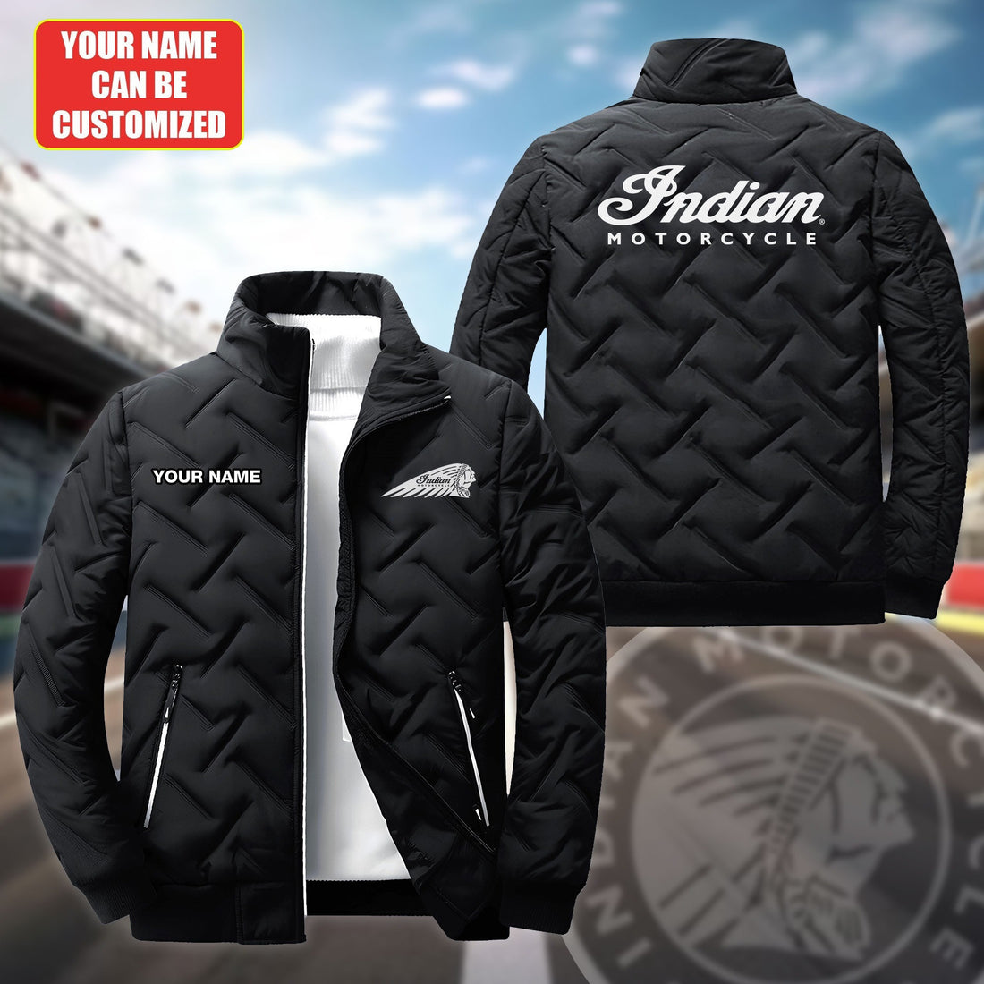 Custom Name IM Puffer Jacket CR012301 TH3971