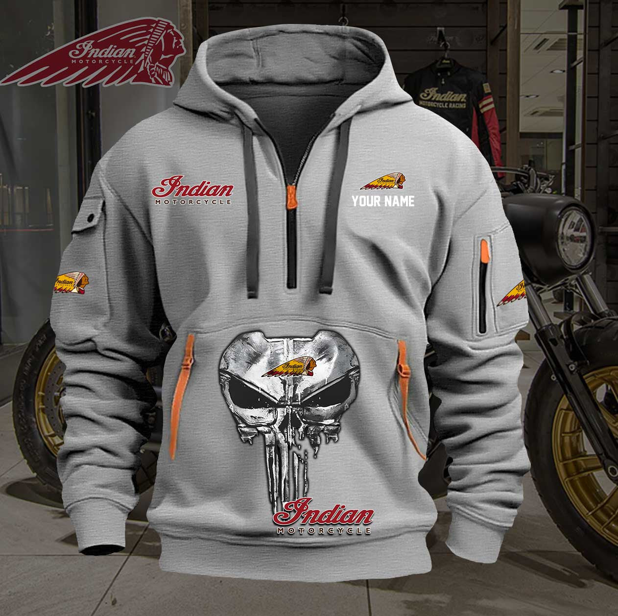 IM New Personalized Quarter Zip Hoodie For fan - Limited Edition YVT0301