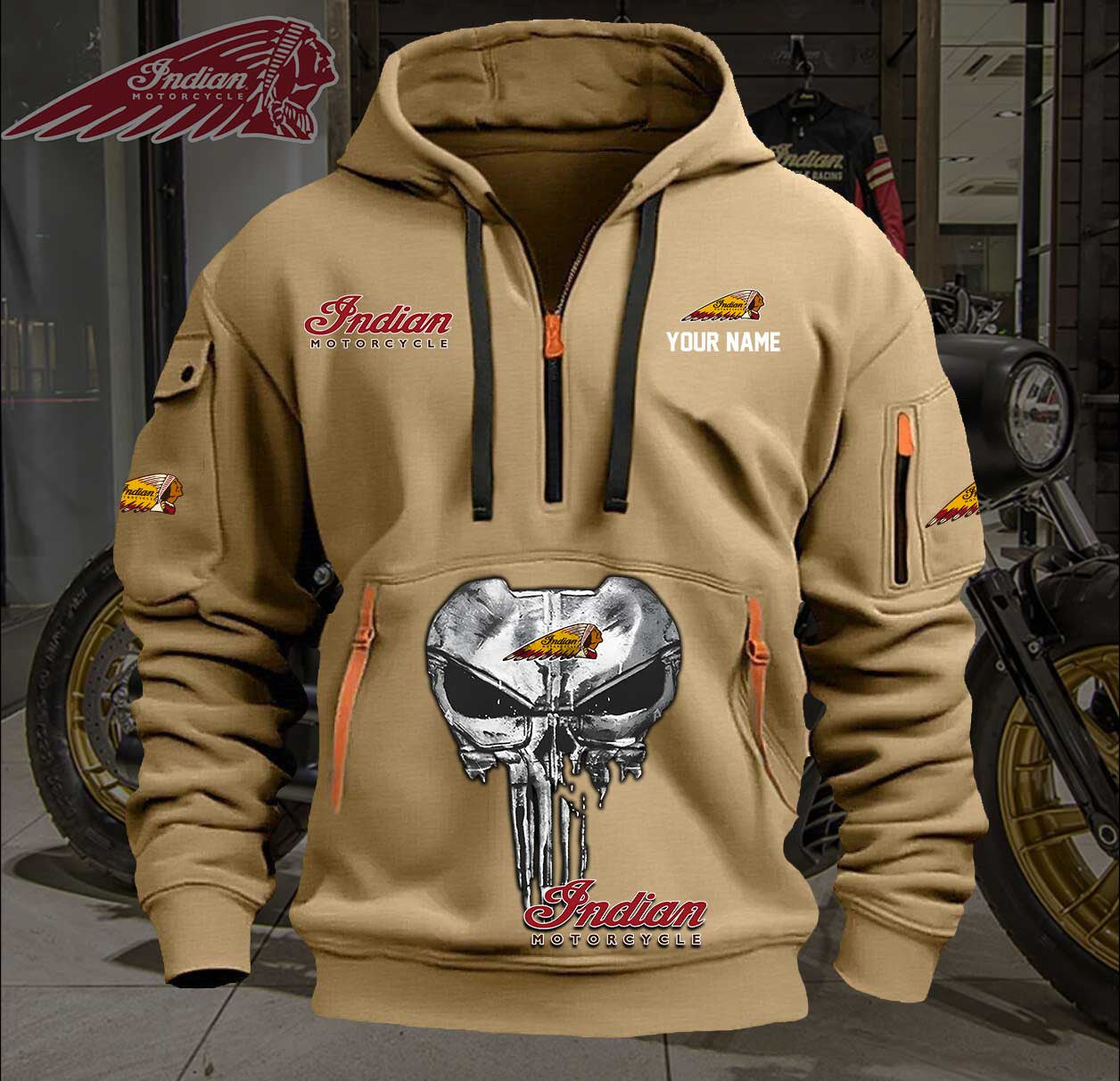 IM New Personalized Quarter Zip Hoodie For fan - Limited Edition YVT0301