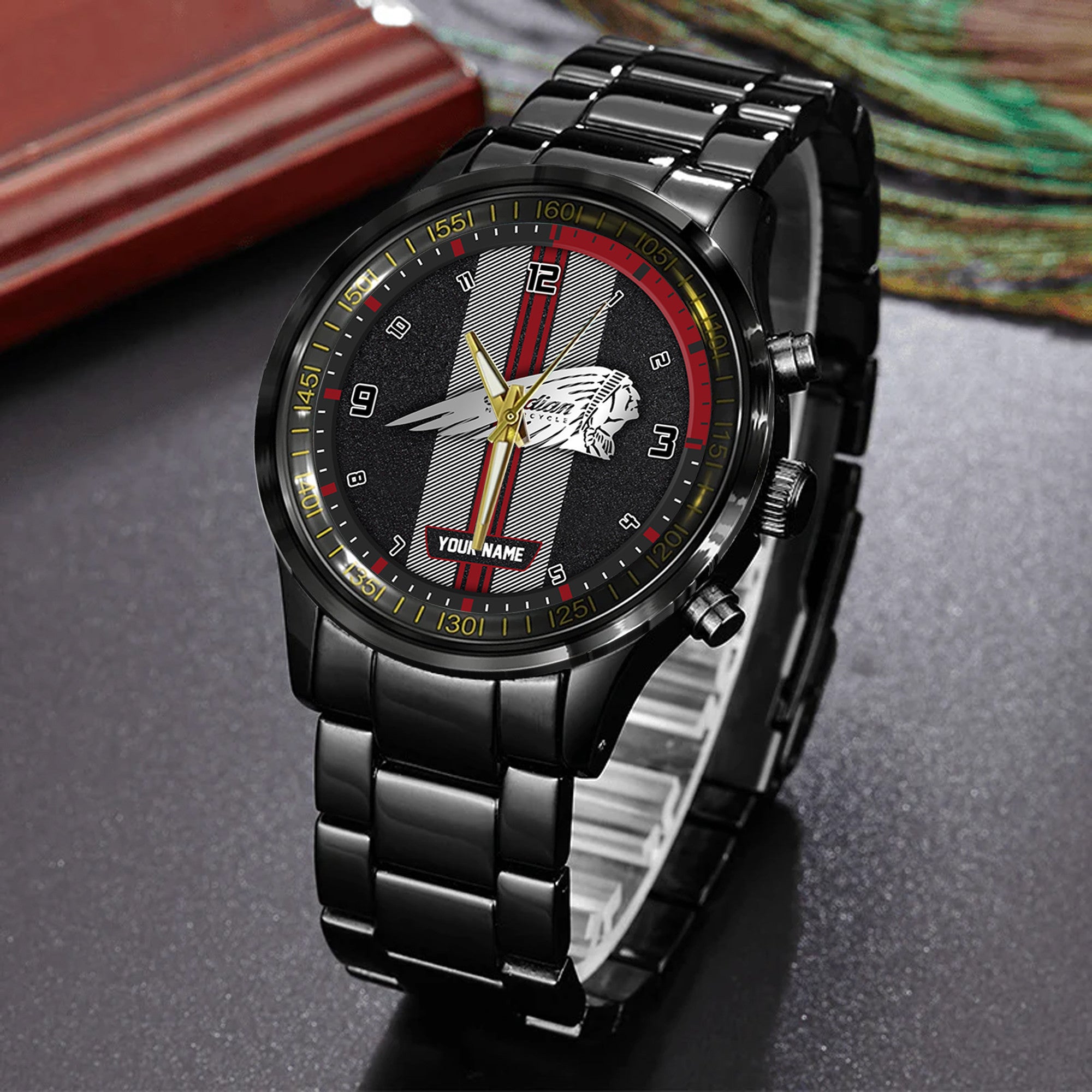 IM New Personalized Black Hand Watch for fan-Limited Edition YVT0487