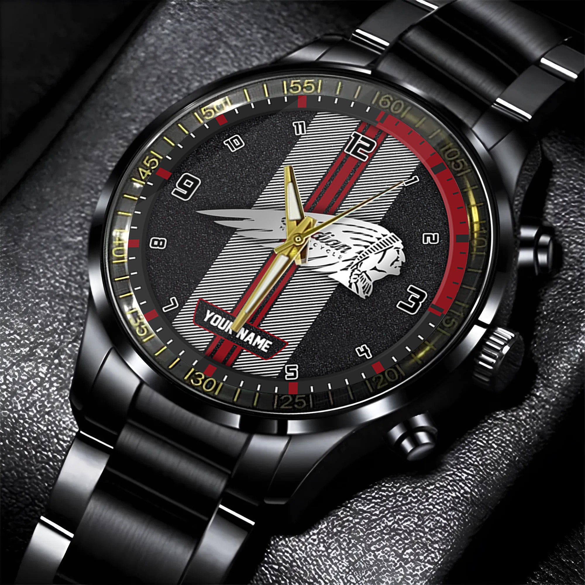IM New Personalized Black Hand Watch for fan-Limited Edition YVT0487