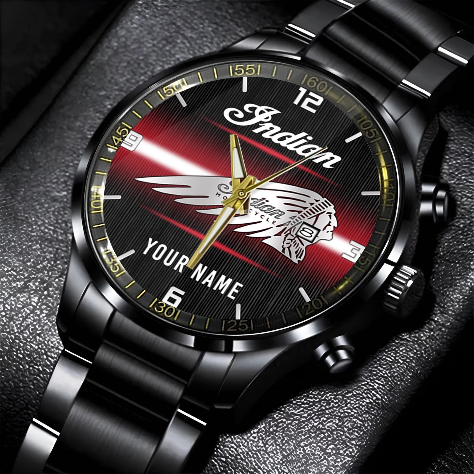 IM New Personalized Black Hand Watch for fan-Limited Edition YVT0488