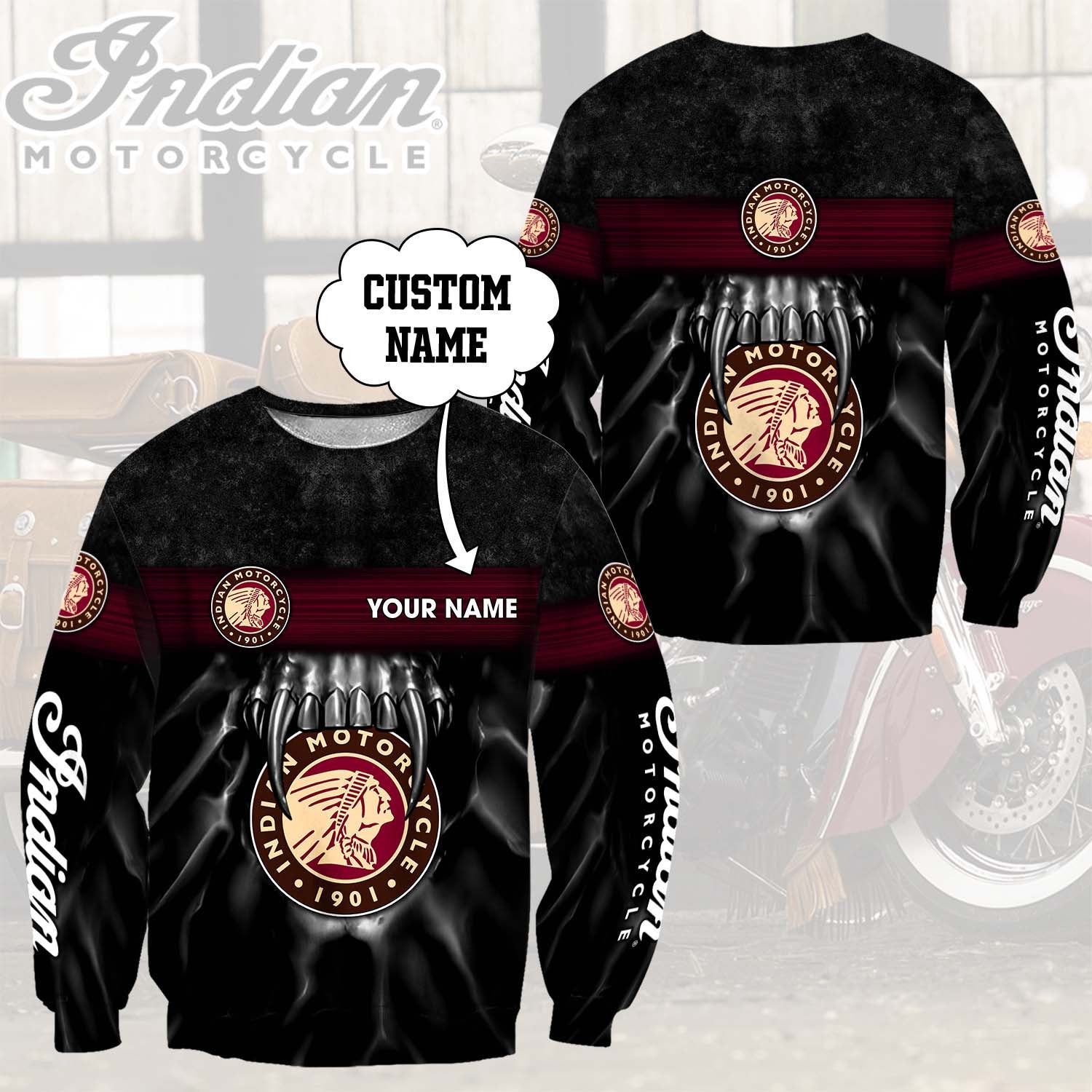 Custom Name IM 3D Apparels THAOVTT653