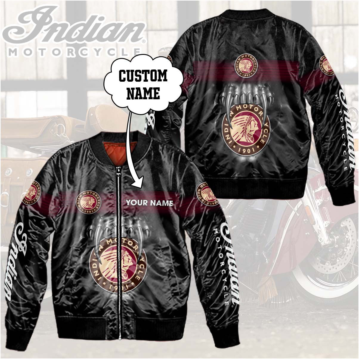 Custom Name IM 3D Apparels THAOVTT653